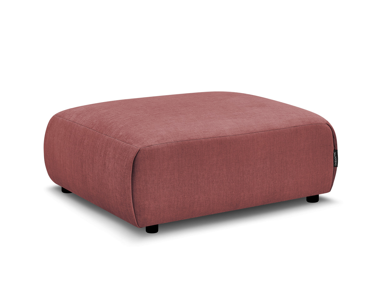 Bobochic Jana Pouf 94 × 114 cm Samt Orange