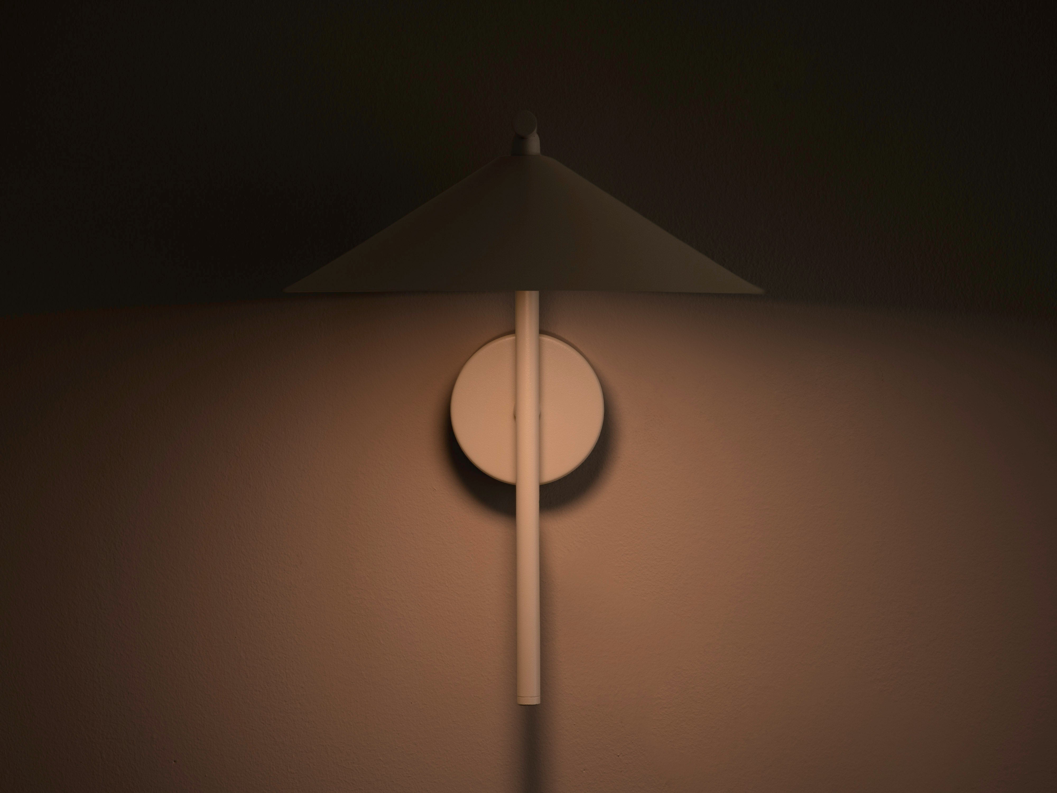 Micadoni Nocte Wandlampe Burgundfarben