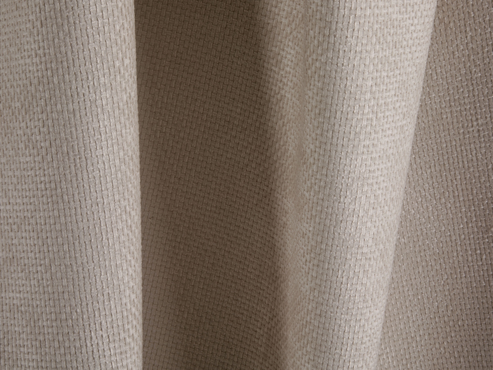 Cosmopolitan Design Wendbares Ecksofa Tonale 4-Sitzer mit Schlaffunktion und Bettkasten Chenille Eden Dunkelbeige