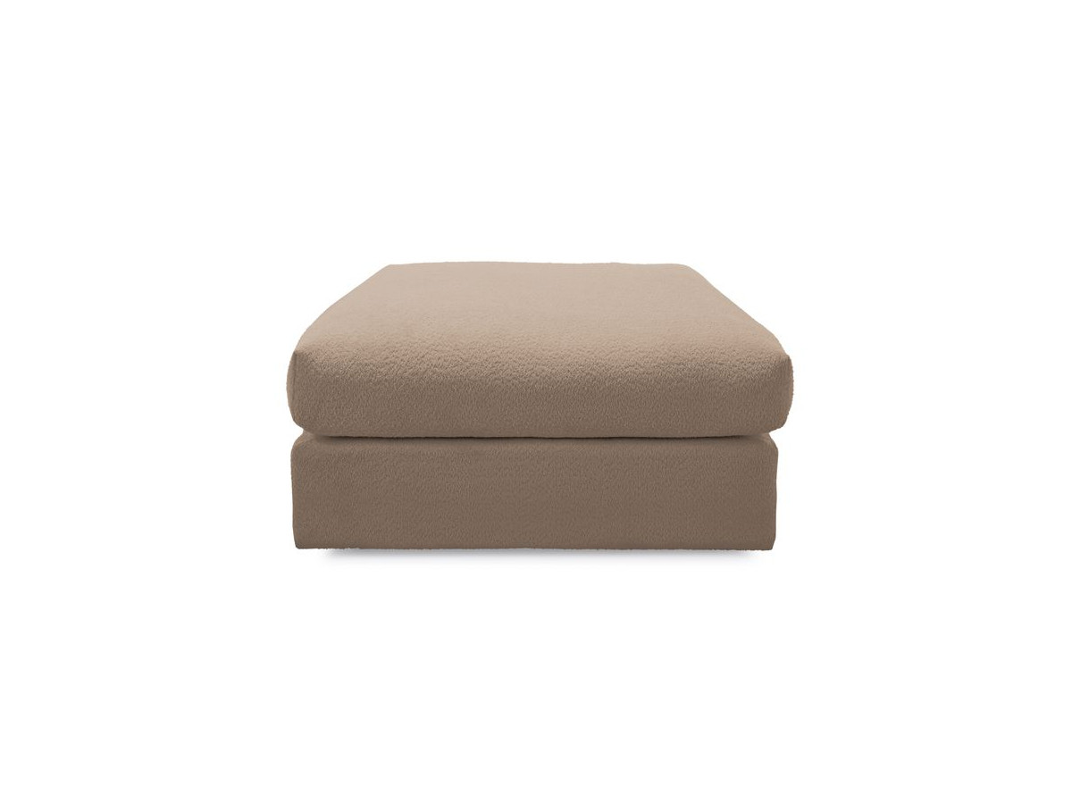 Bobochic Paris Pouf, sehr weich Bouclé-Stoff Braun