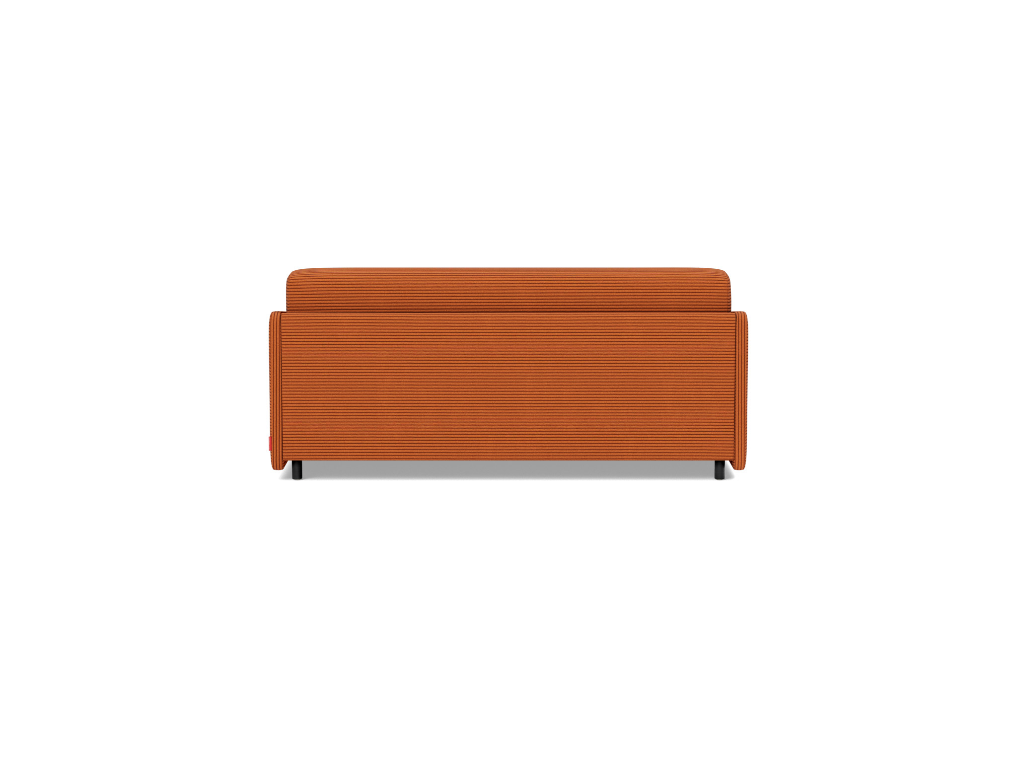 Schlafsofa Eivor mit Memory-Matratze 140 Kord Corduroy 595-Burnt-Orange