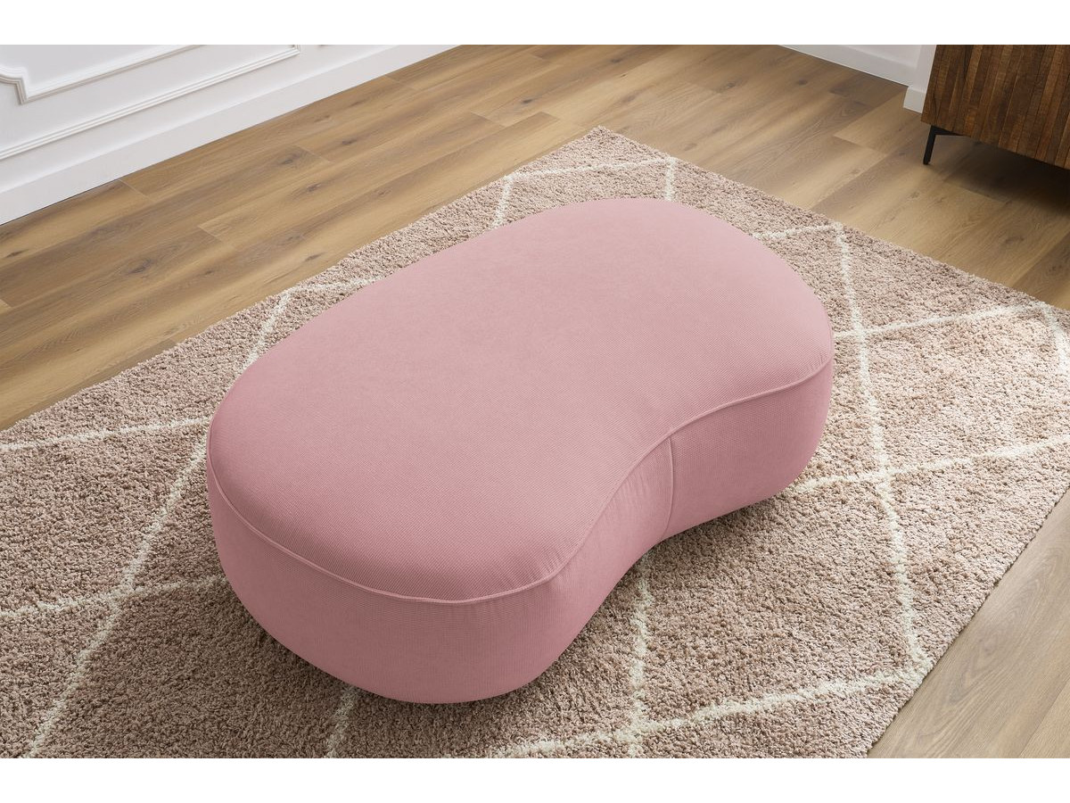 Bobochic Saint-germain Pouf Strukturstoff Rosa