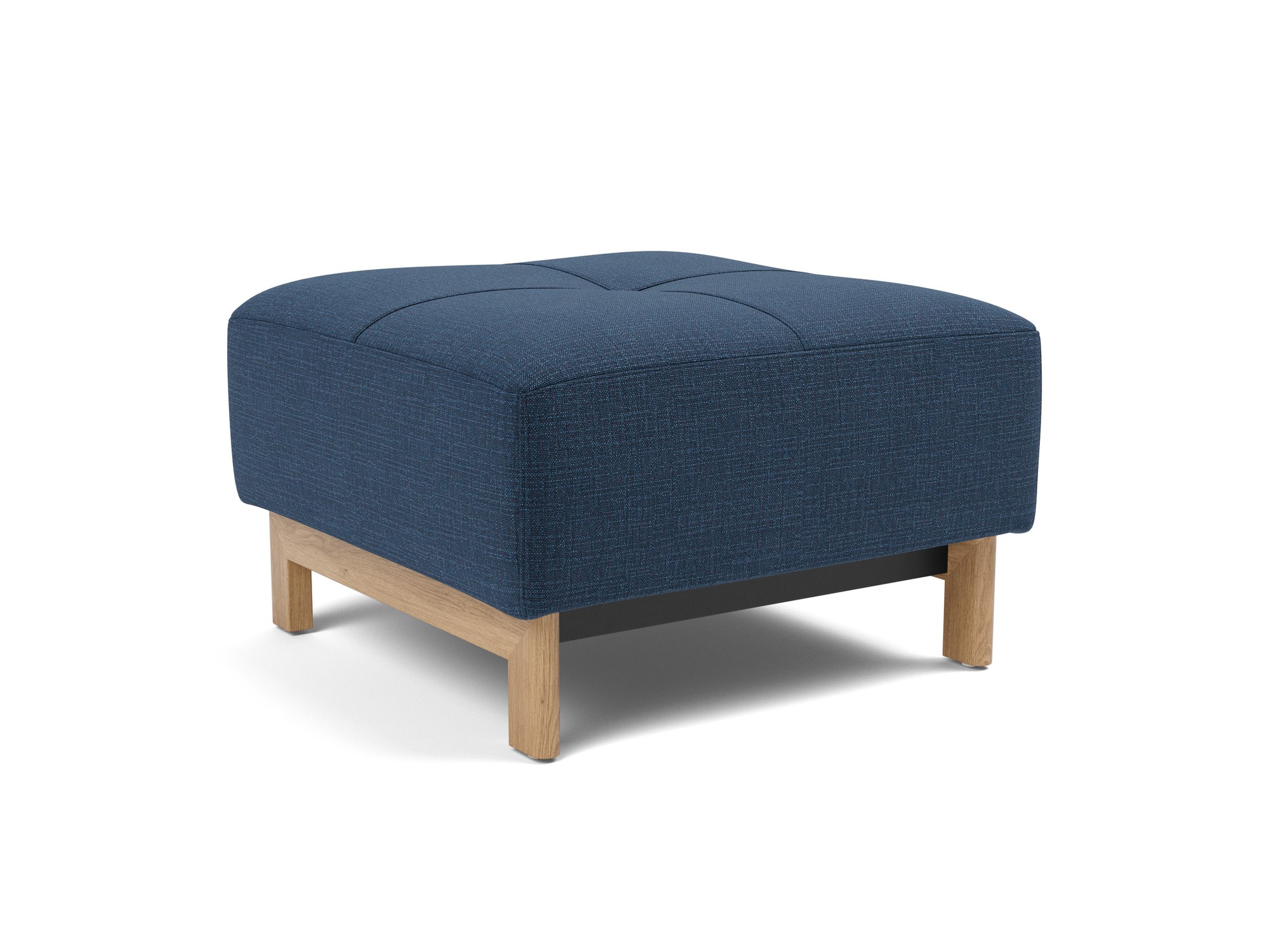 Hocker Pyxis Chenille Esina 414-Indigo-Blue