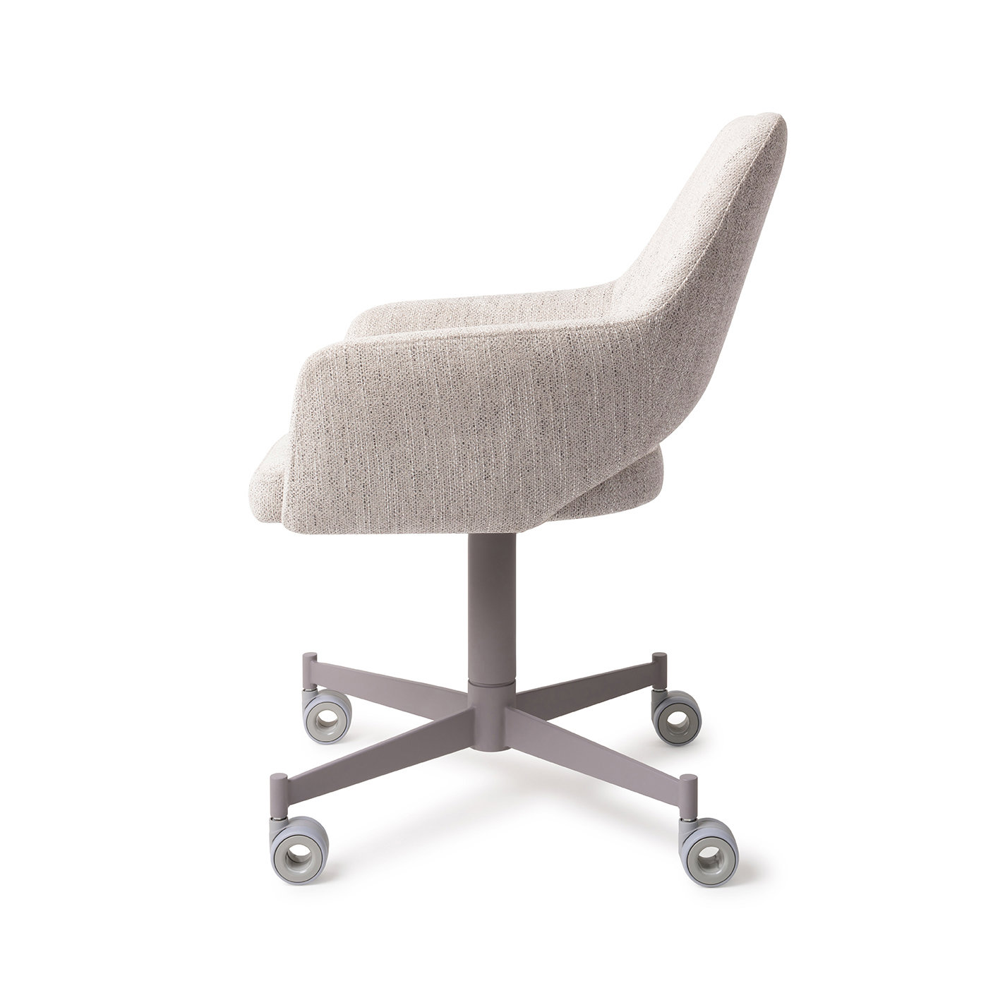 Jesper Home Esszimmerstuhl Yanai Pigeon Caster Grau
