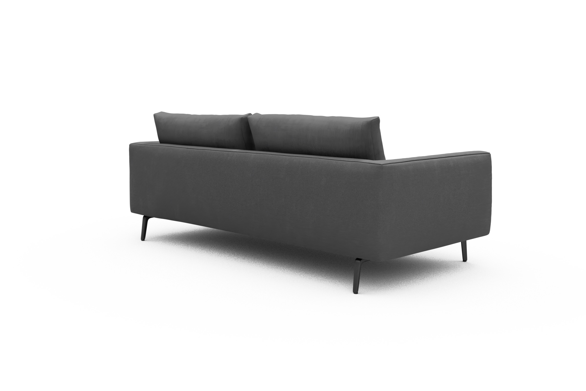 Sofa Karl 3-Sitzer Cordufine-Grey