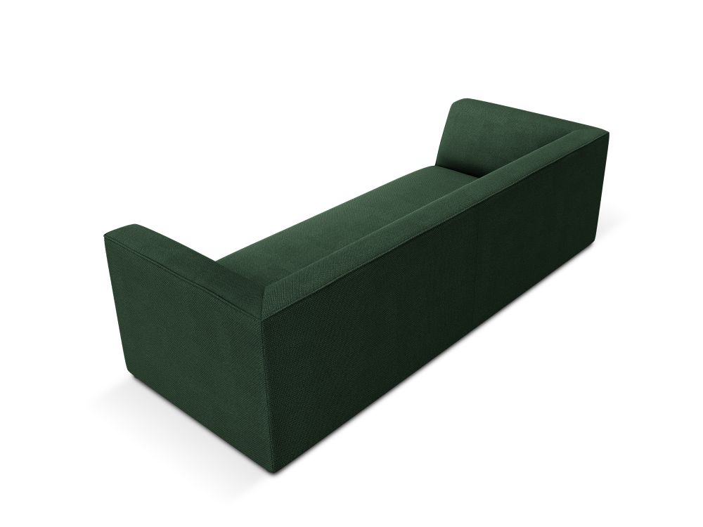 Cosmopolitan Design Sofa Siena 3-Sitzer Strukturierter Stoff Ottawa Grün
