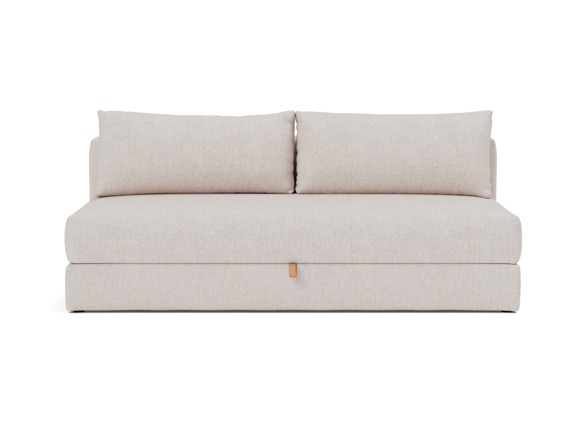 Schlafsofa Osvald Strukturierter Stoff Weda 300-Weda-Sand
