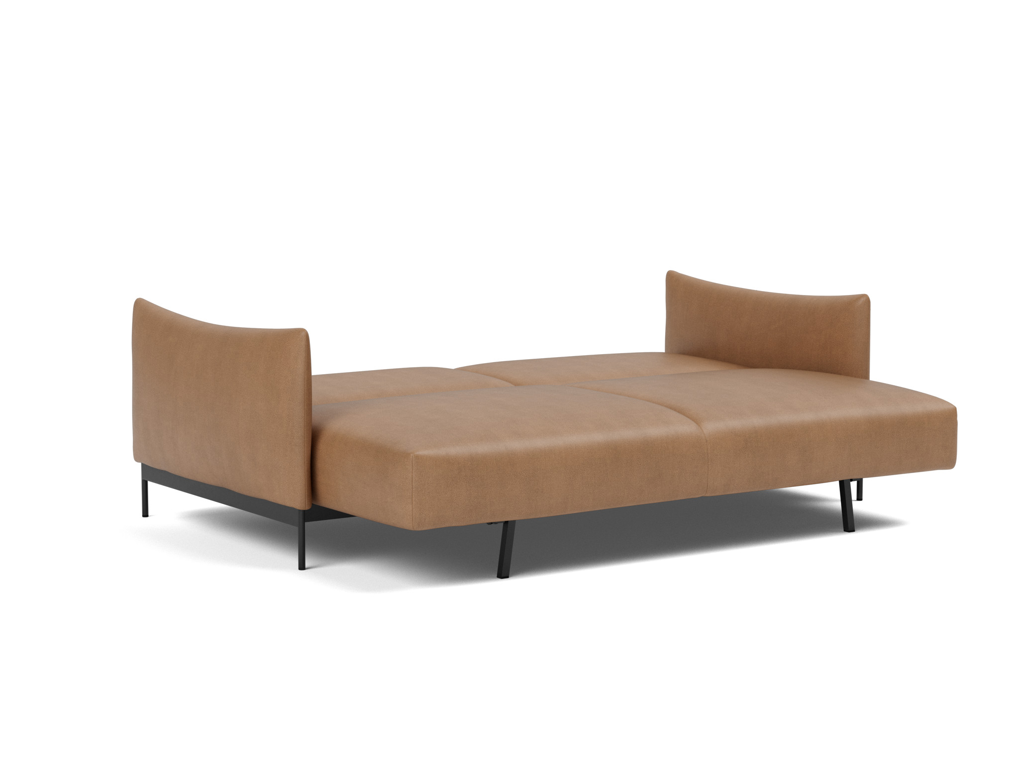 Schlafsofa Malloy Lederoptik Faunal 551-Brown