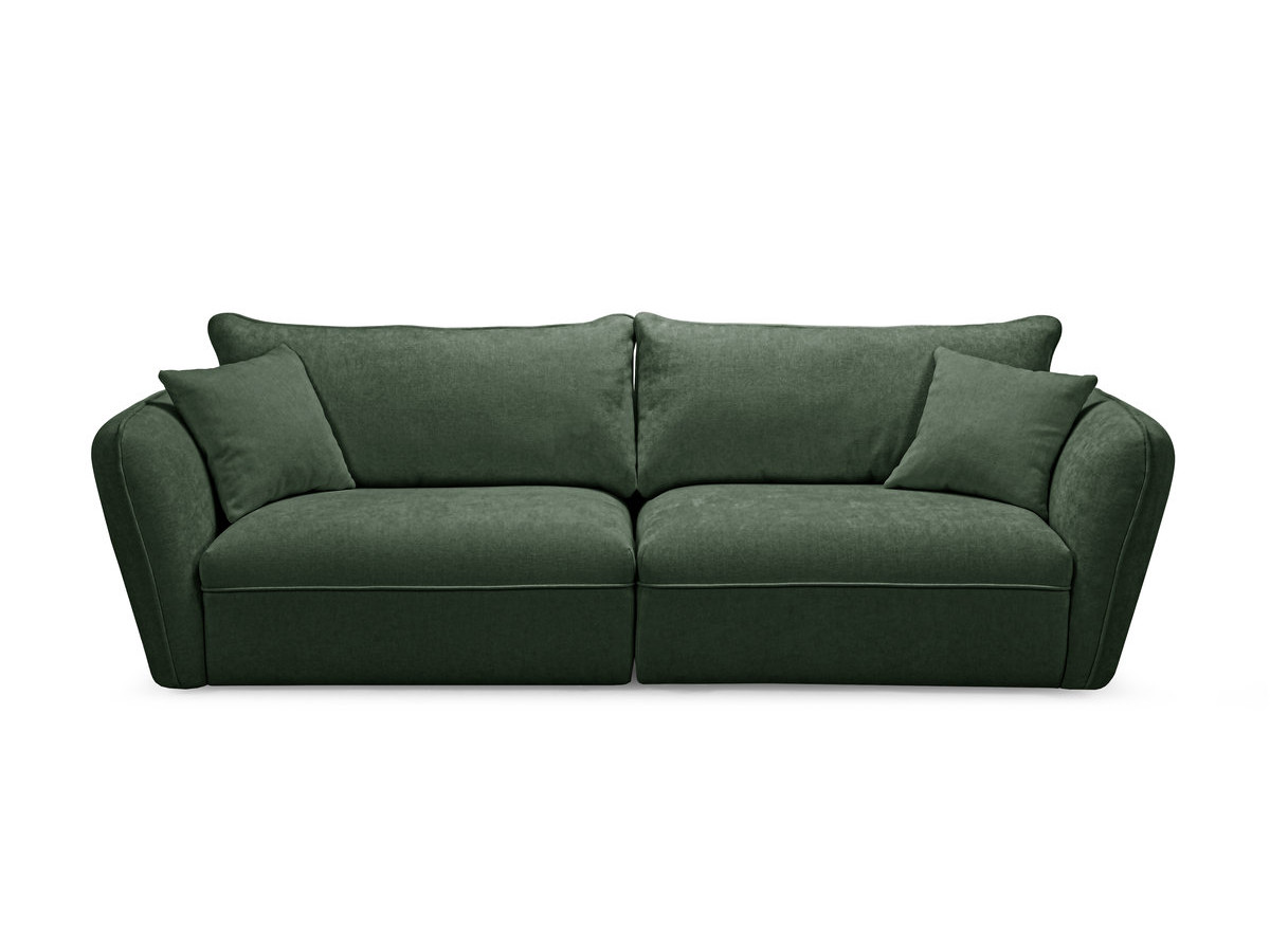Bobochic Luigi Sofa 3-Sitzer Strukturstoff Grün