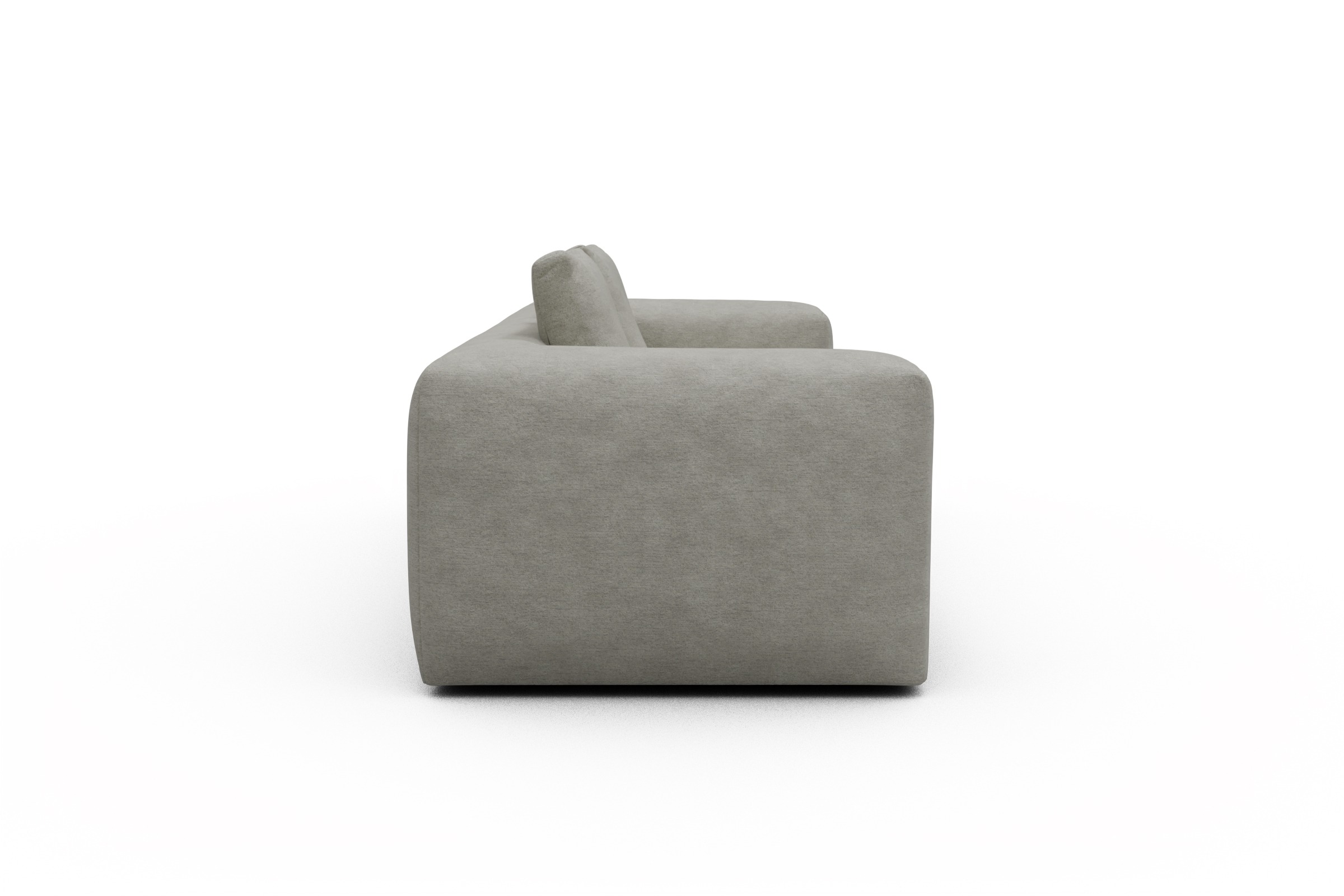 Sofa Fred 3-Sitzer Carreno-Moon-Stone-White