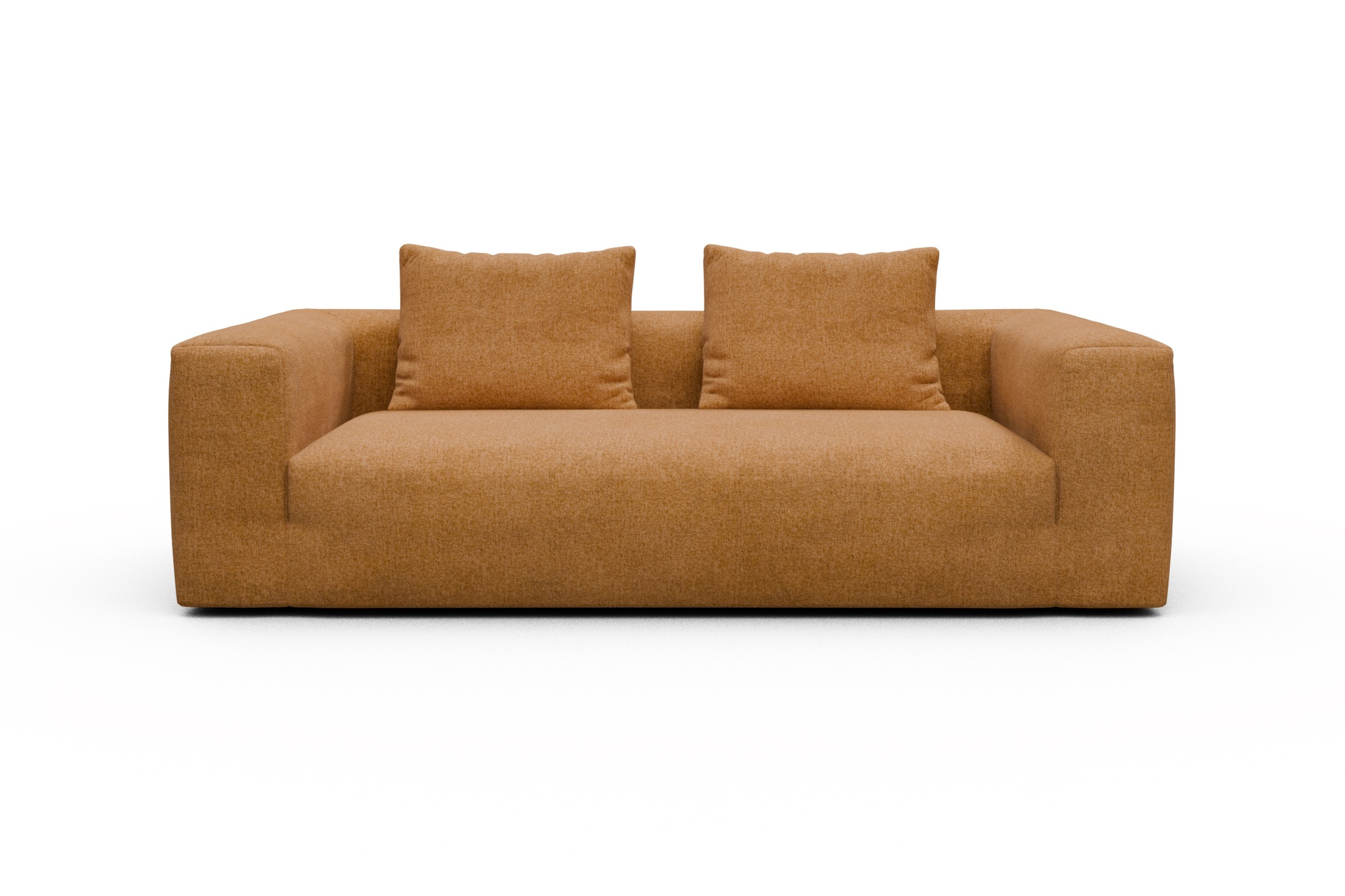 Skandi Home Sofa Fred 3-Sitzer Casone-Warm-Yellow moebelfaktor