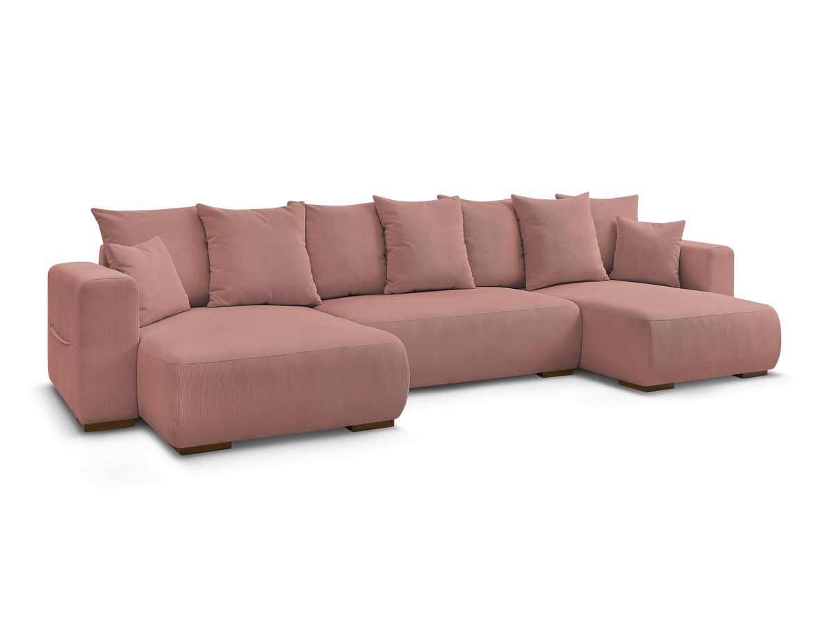 Bobochic Sidonie Wohnlandschaft Cordsamt Rosa