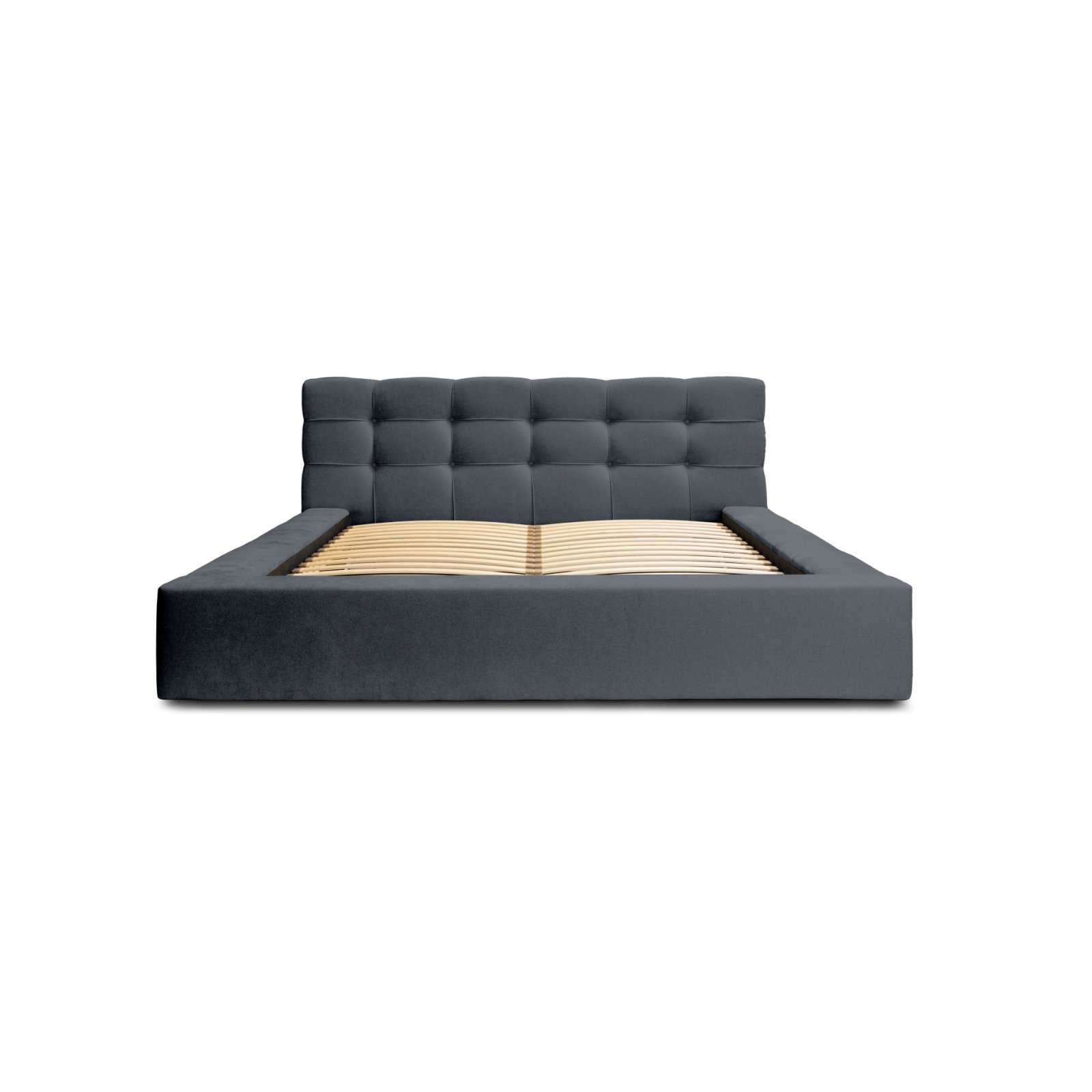 Polsterbett Pavo Chenille 140x200 mit Metallrahmen Ditra-New 11