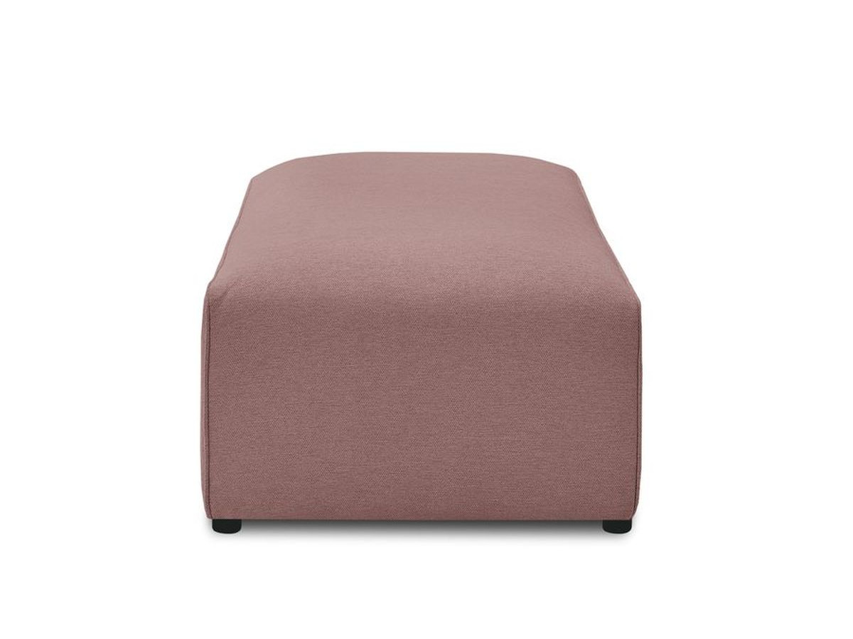 Bobochic Megeve Pouf Melange-Stoff Rosa