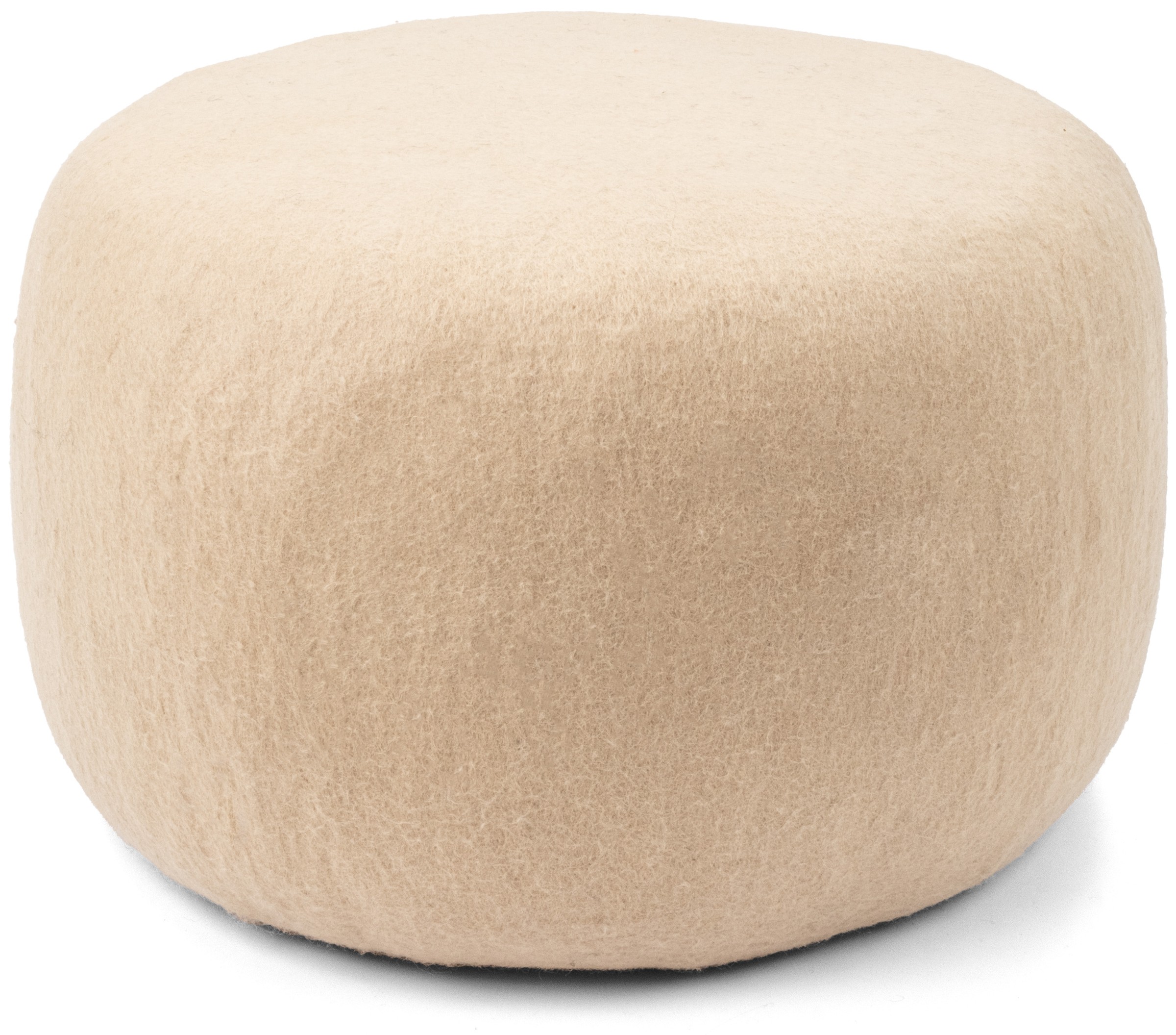 myfelt Levi Colour Pouf Beige Ø 48 x 18 cm