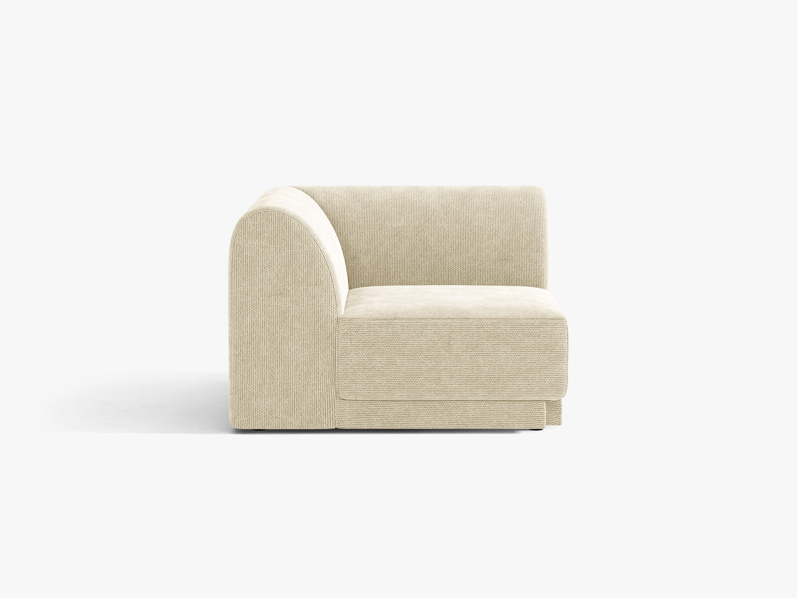 Micadoni Modul Ecke Miley Chenille Haga Helles Beige