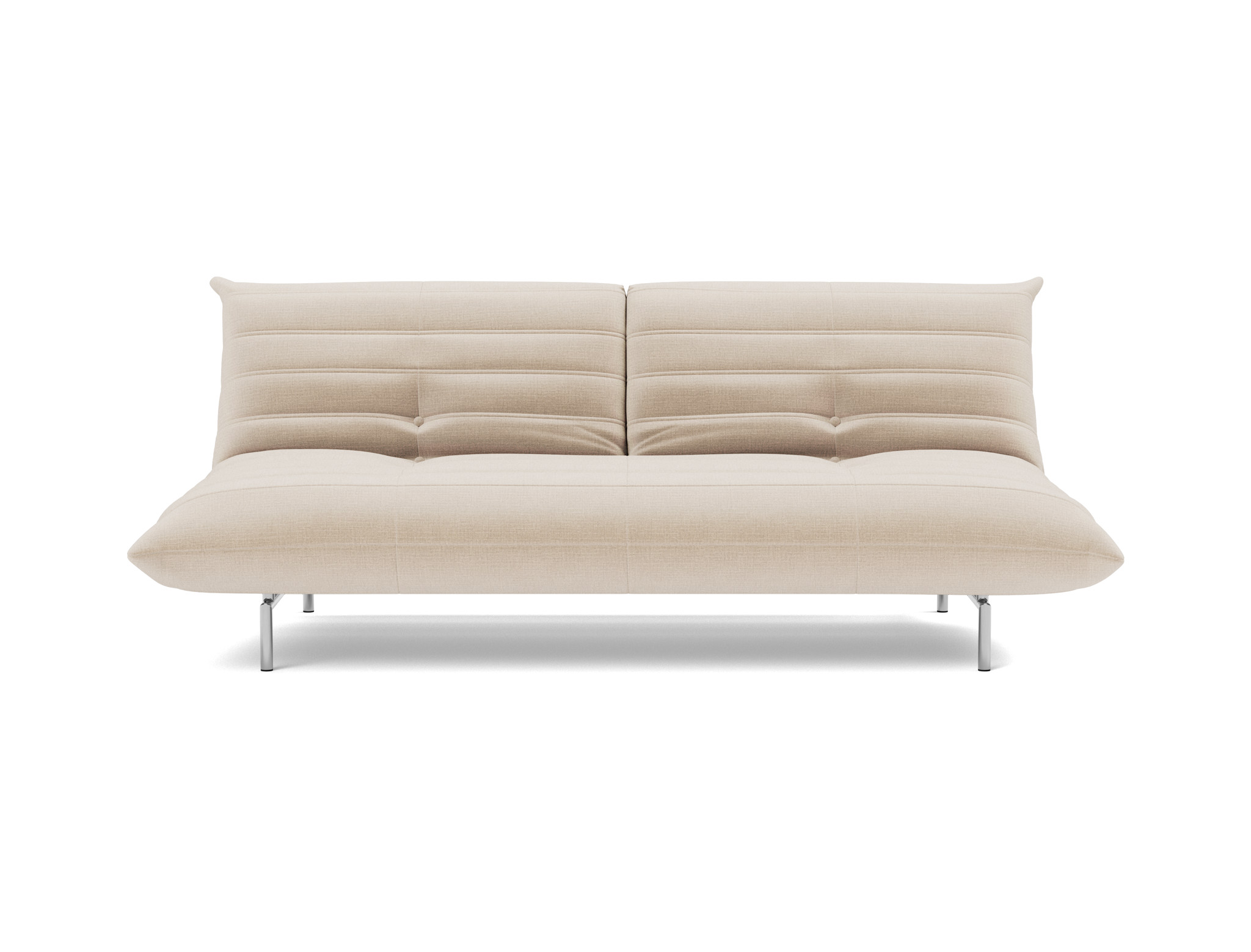 Schlafsofa Mikunjo Chenille Esina 410-Almond-Beige