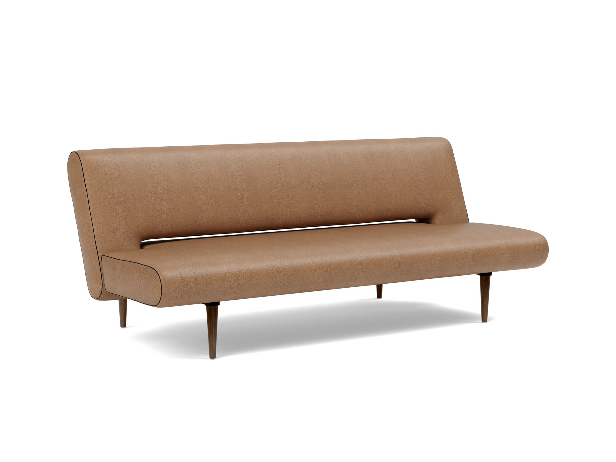 Schlafsofa Unfurl Lederoptik Faunal 551-Brown