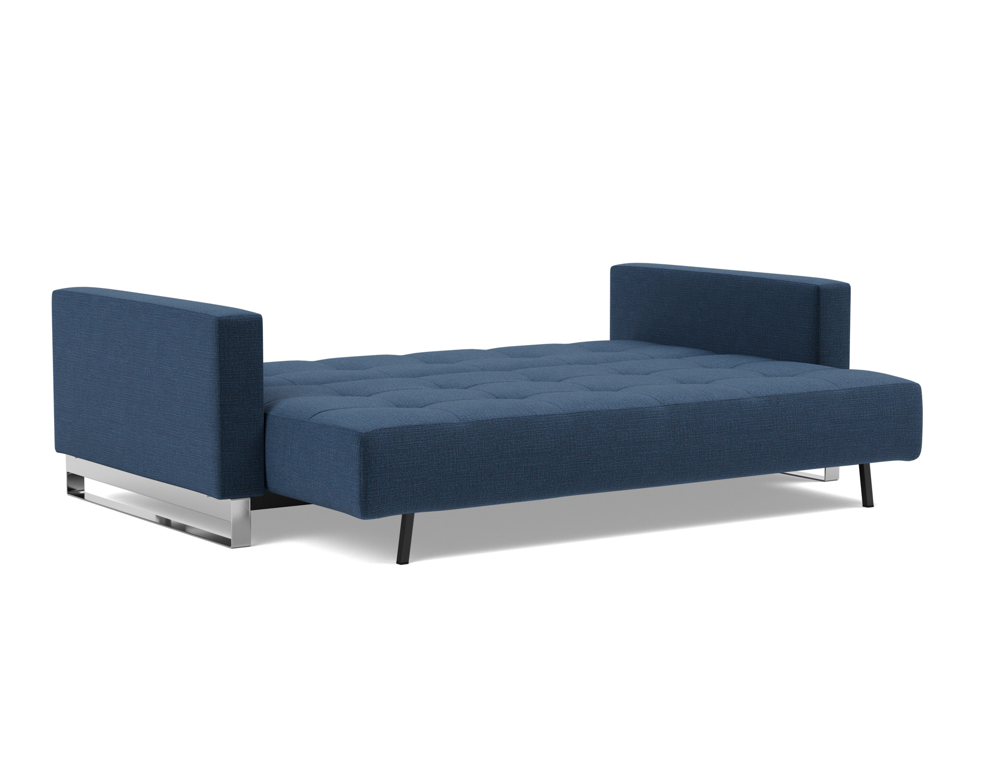 Schlafsofa Cassius D.E.L. Chenille Esina 414-Indigo-Blue