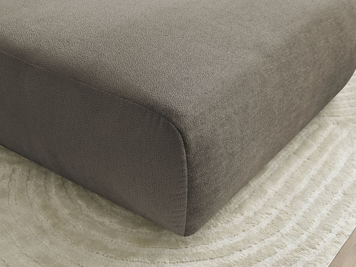 Bobochic Lucien Pouf Stoff Taupe
