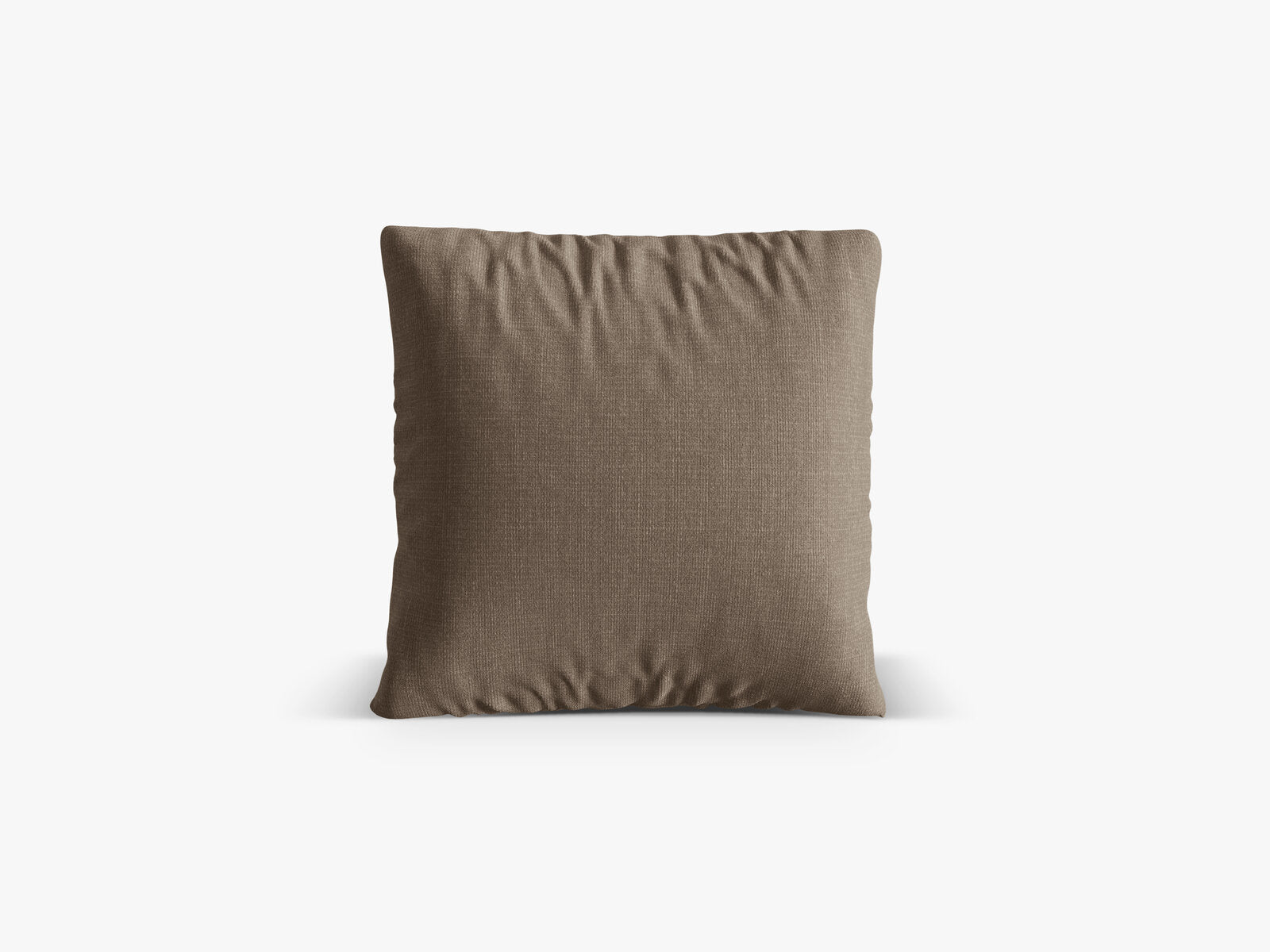 Micadoni Kissen Nuria Strukturierter Stoff Cappuccino 50x50x19