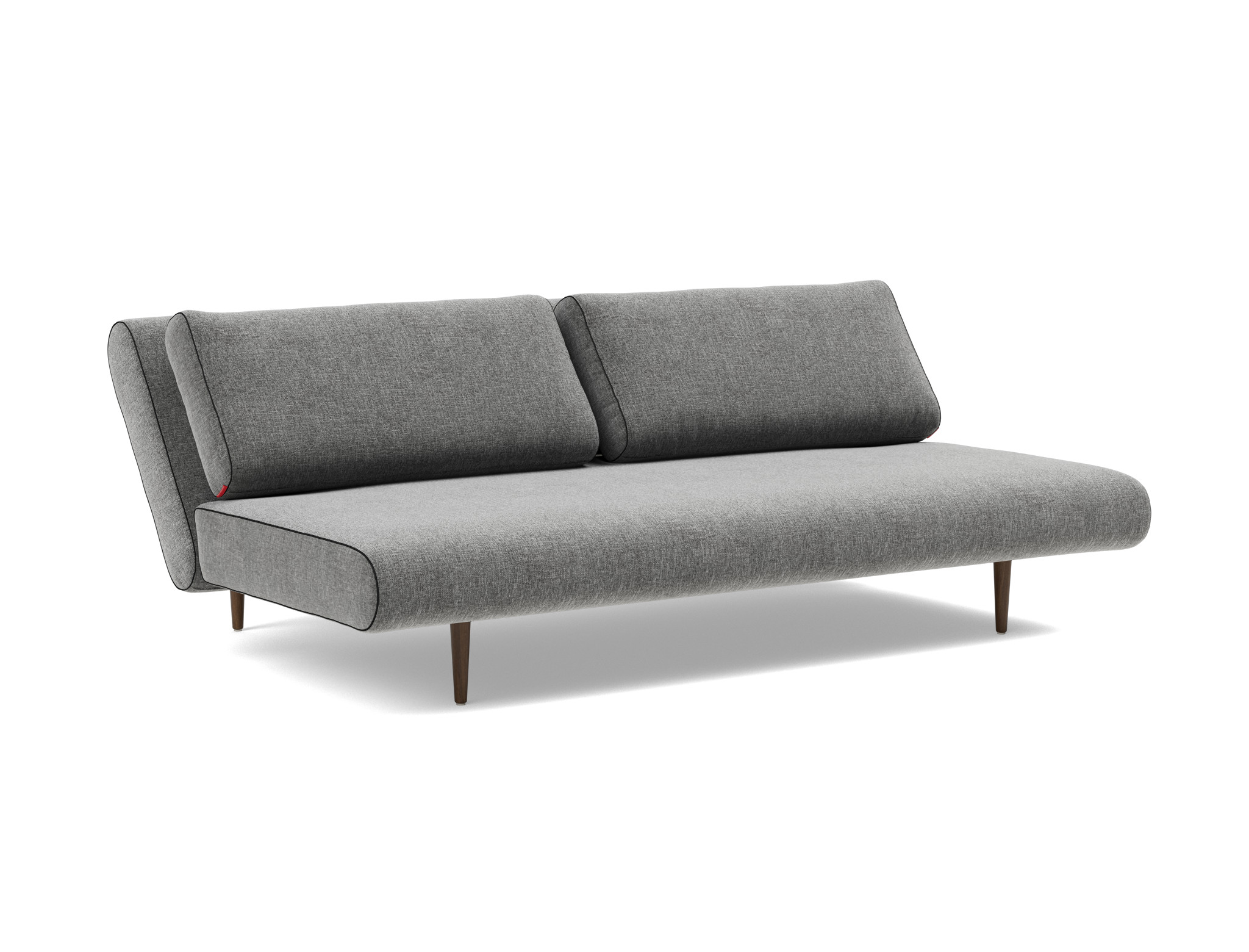 Schlafsofa Unfurl Lounger Strukturierter Stoff Twist 563-Charcoal