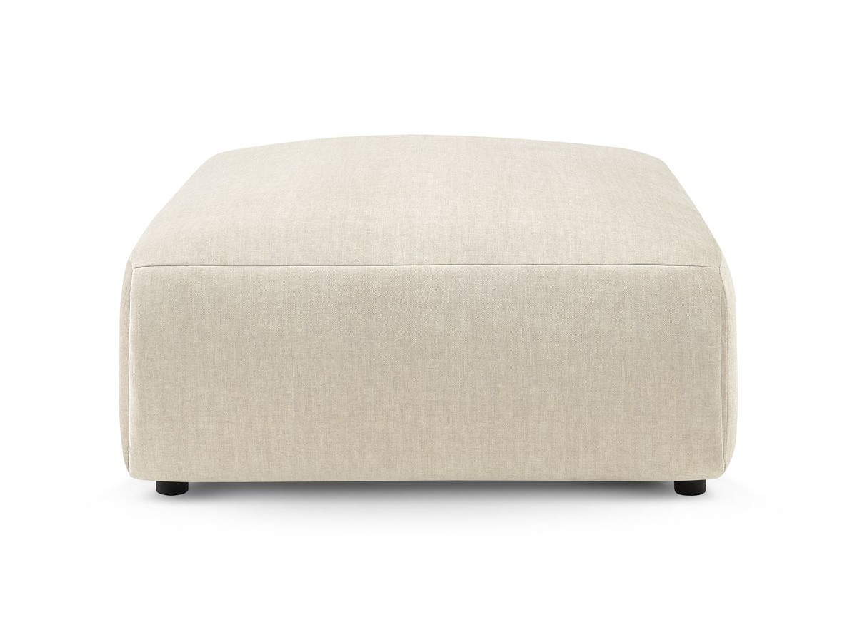 Bobochic Jeanne Pouf 95 × 117 cm Samt Beige