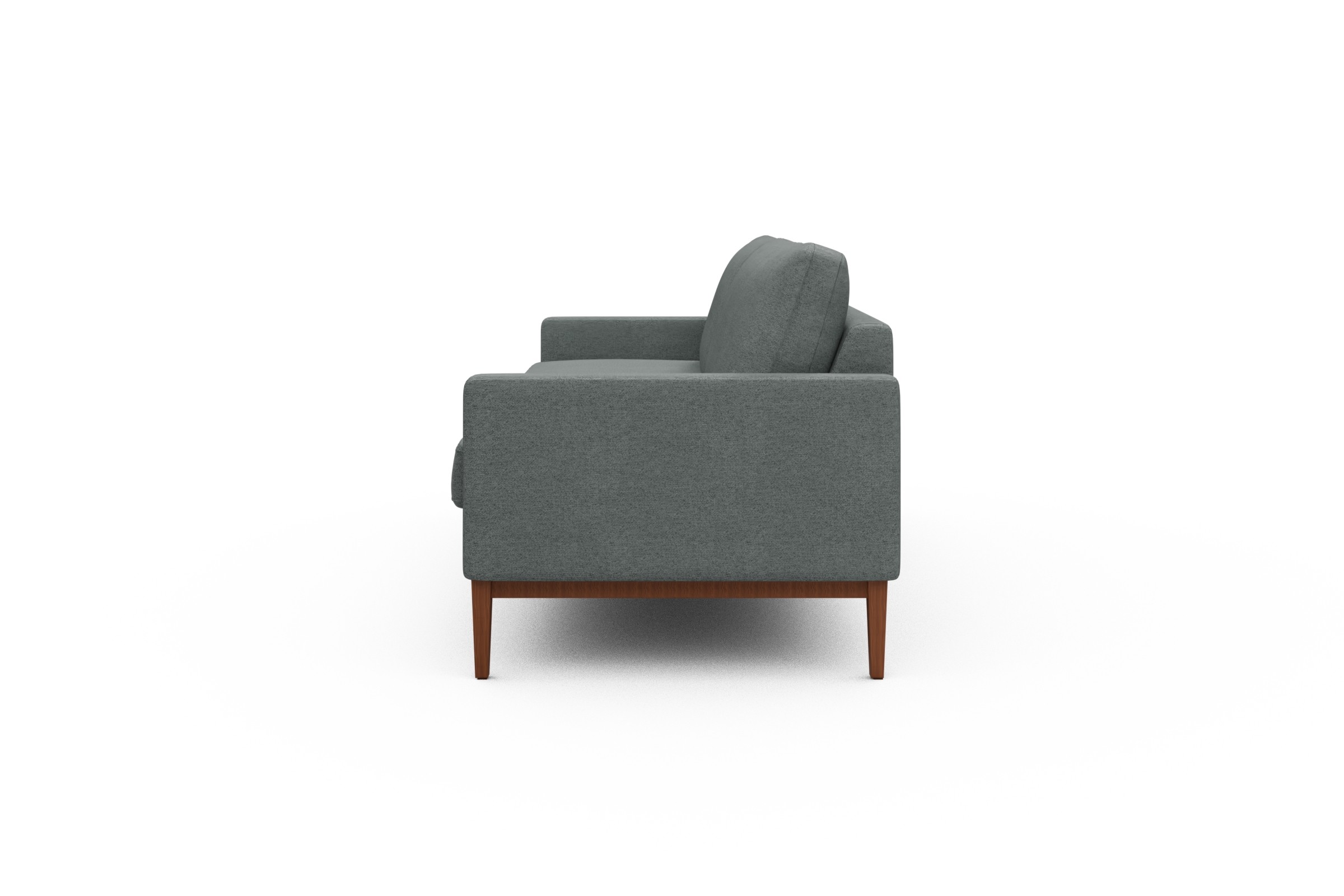 Sofa Bodo 3-Sitzer Strukturierter Stoff Denari 485-Soft-Grey
