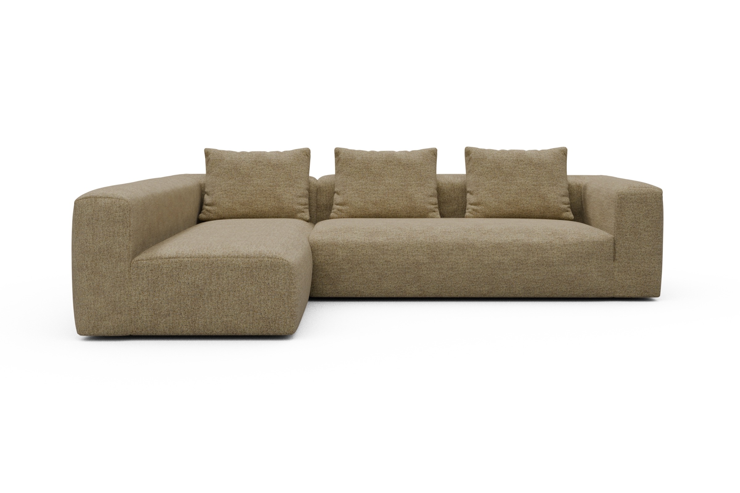 Skandi Home Ecksofa Fred 2x 2,5-Sitzer links offen Carreno-Silician-Yellow moebelfaktor