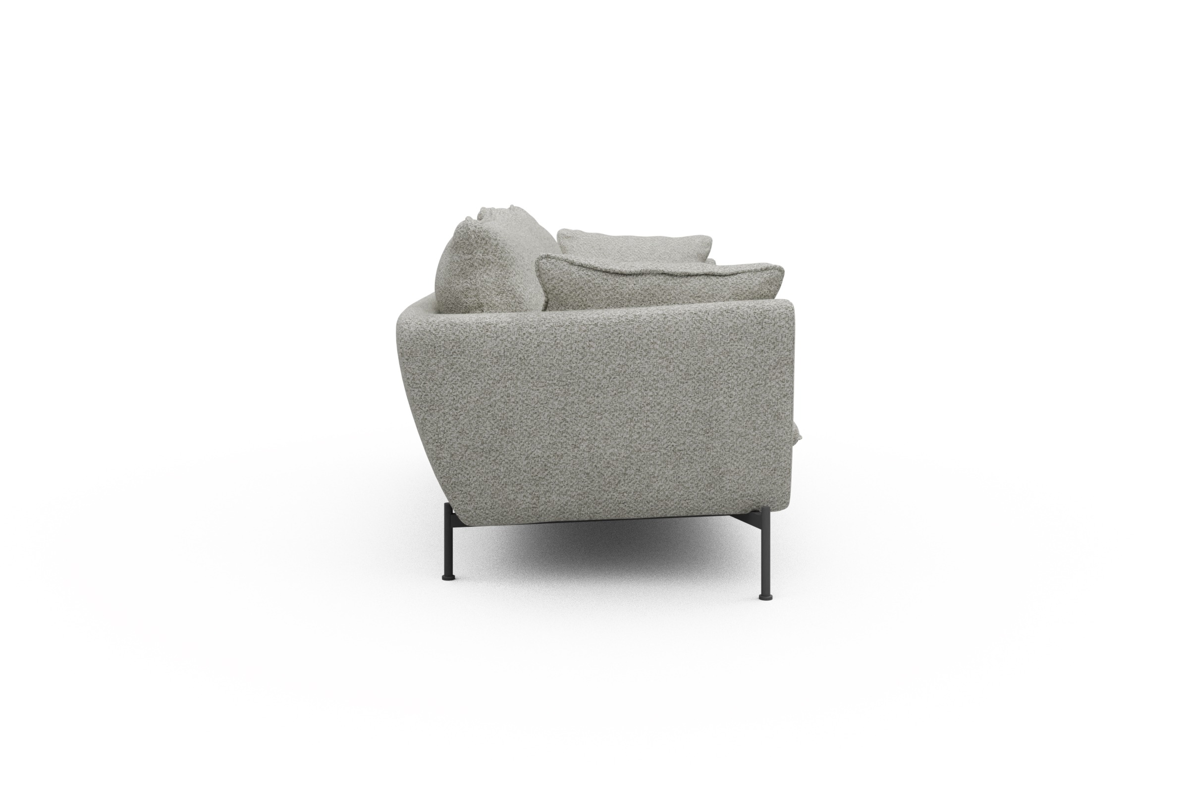 Sofa Anton PREMIUM 3-Sitzer Vanora-Warm-Sand