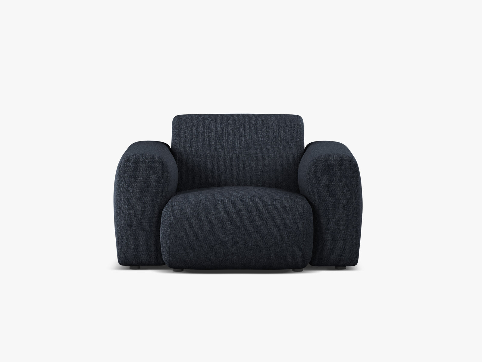 Micadoni Sessel Molino Chenille Eden Marineblau