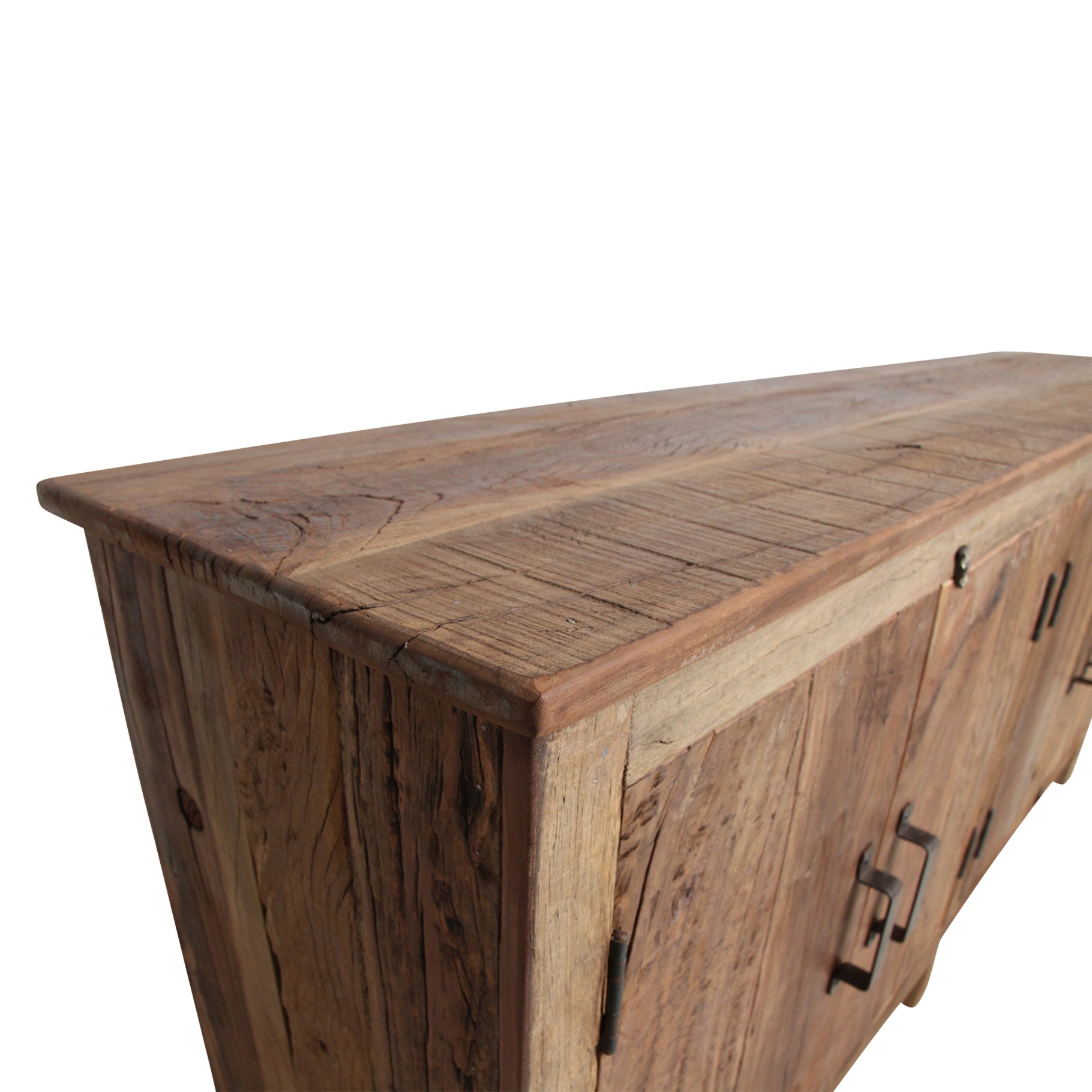 Raw Materials Sideboard Recyclingholz 172cm 4 Türen