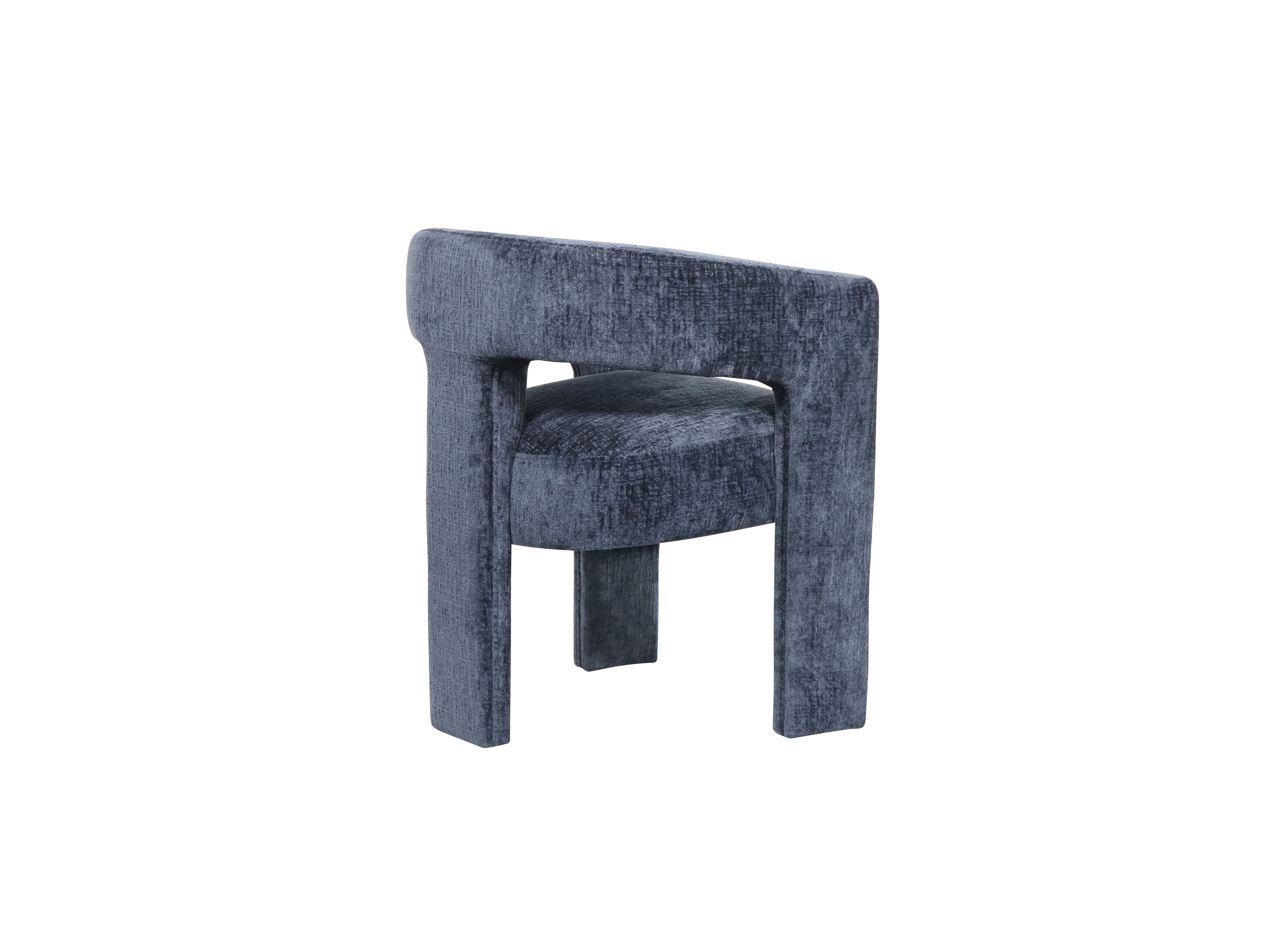 Livin Hill Set Leith: 4× Polsterstuhl Marineblau