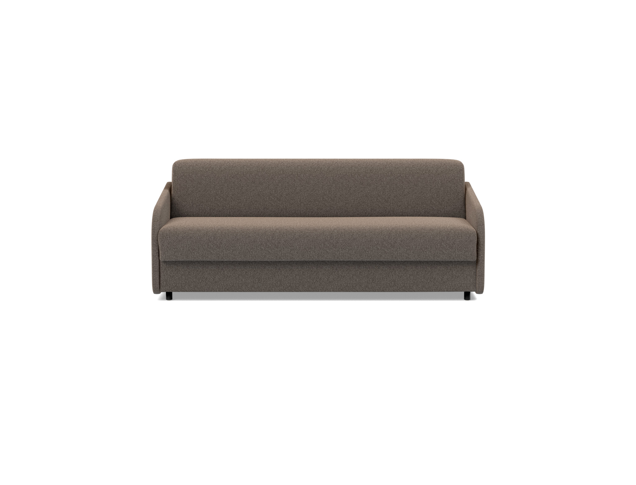 Schlafsofa Eivor mit Taschenfederkernmatratze 160 Boucle Skandi 530-Taupe