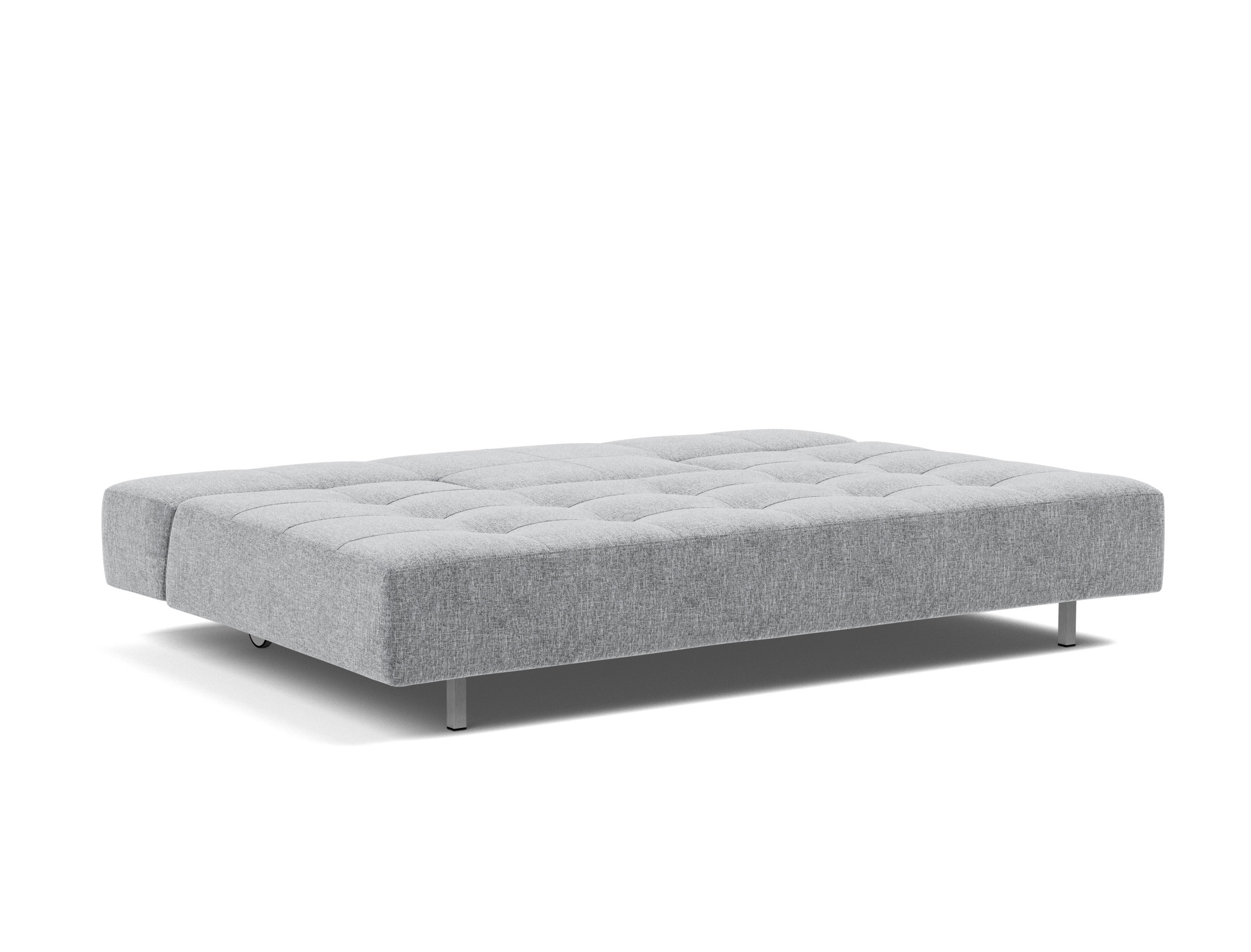 Schlafsofa Long Horn D.E.L. Strukturierter Stoff Twist 565-Granite