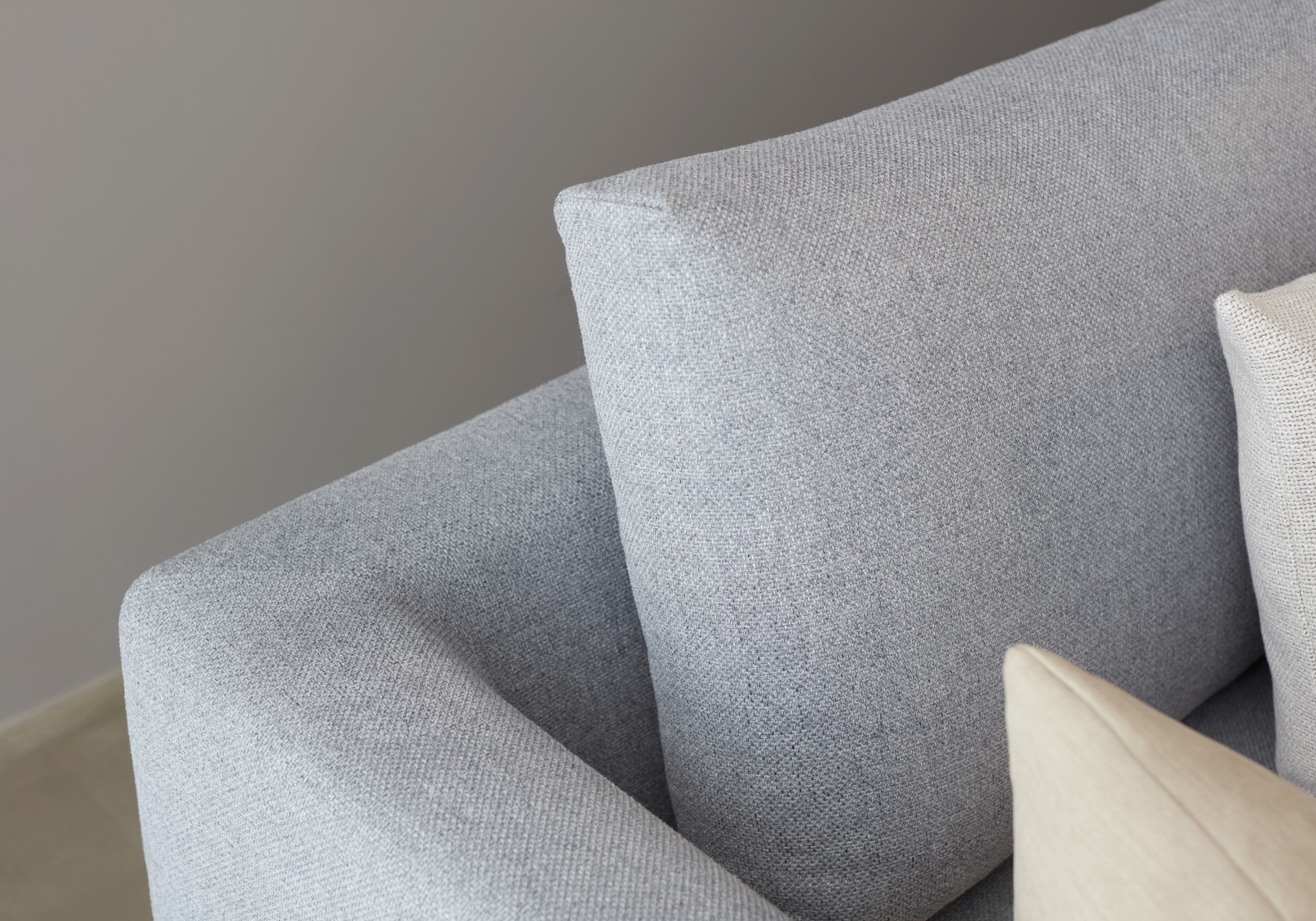 Sofa Paul 2-Sitzer Cordufine-Taupe