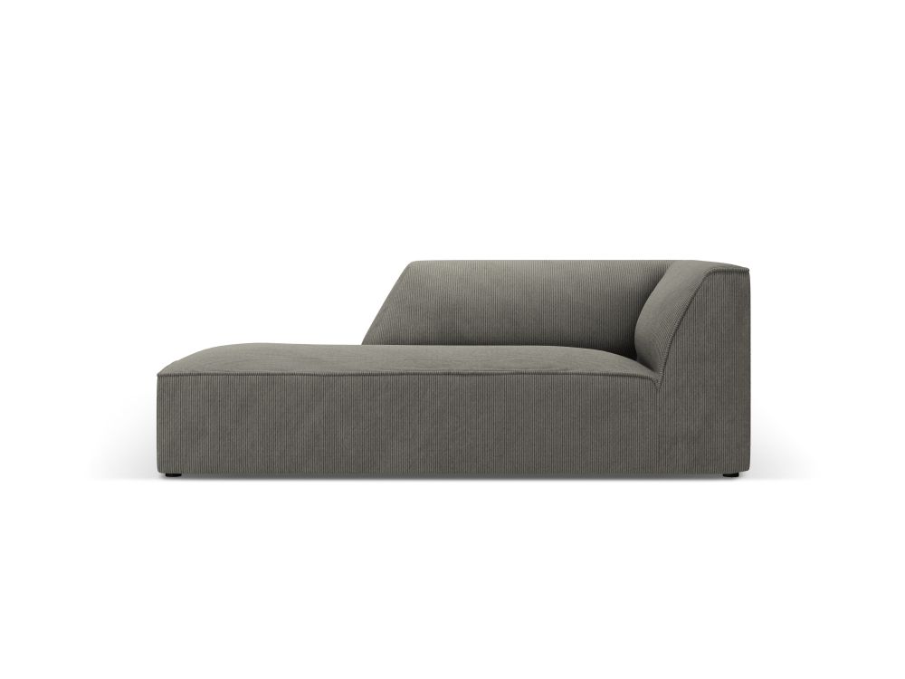 Cosmopolitan Design Chaiselongue Siena Kord Scala Hellgrau Links