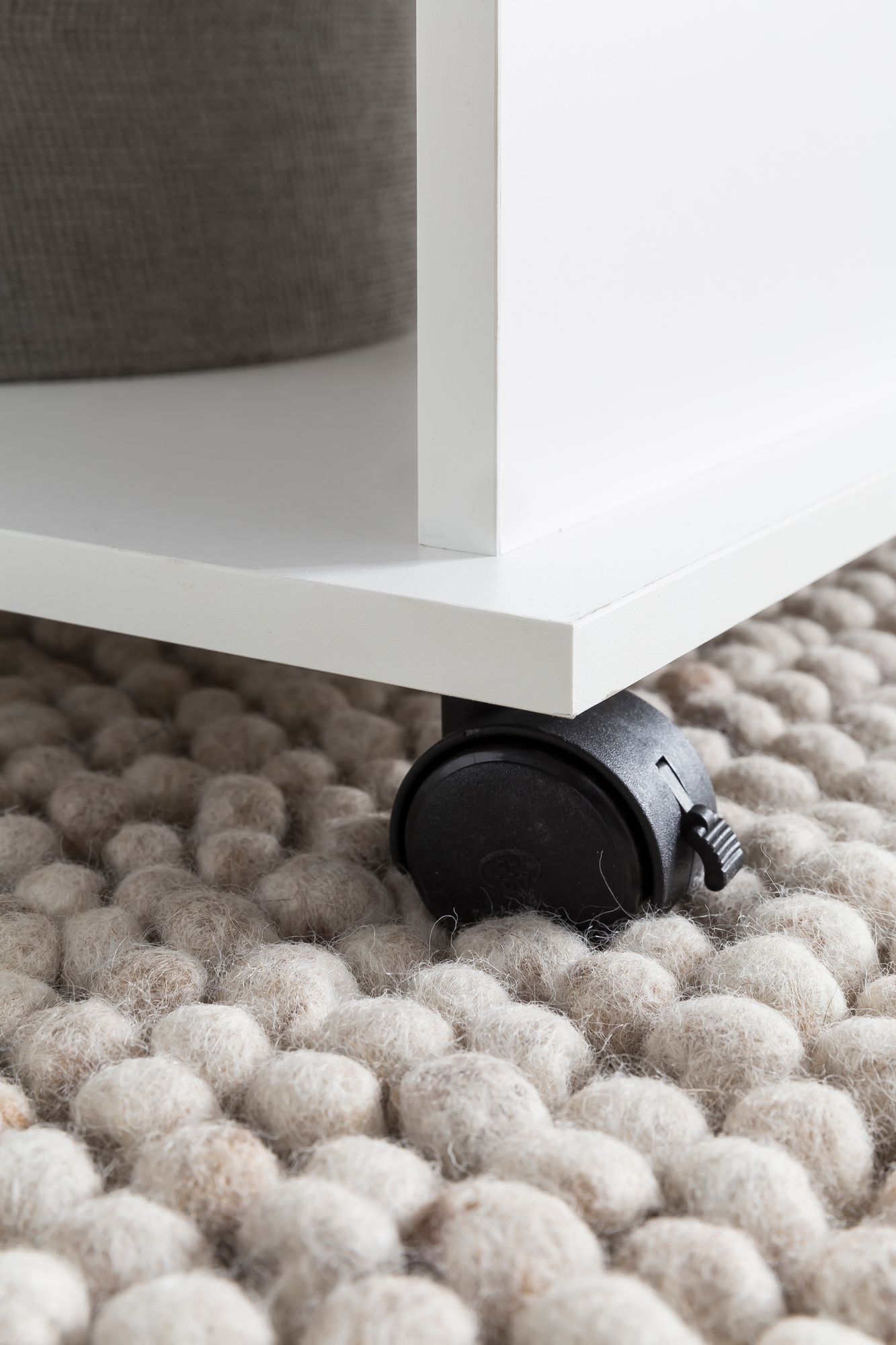 Couchtisch Fjaera Weiß 95 × 54,5 × 51 cm