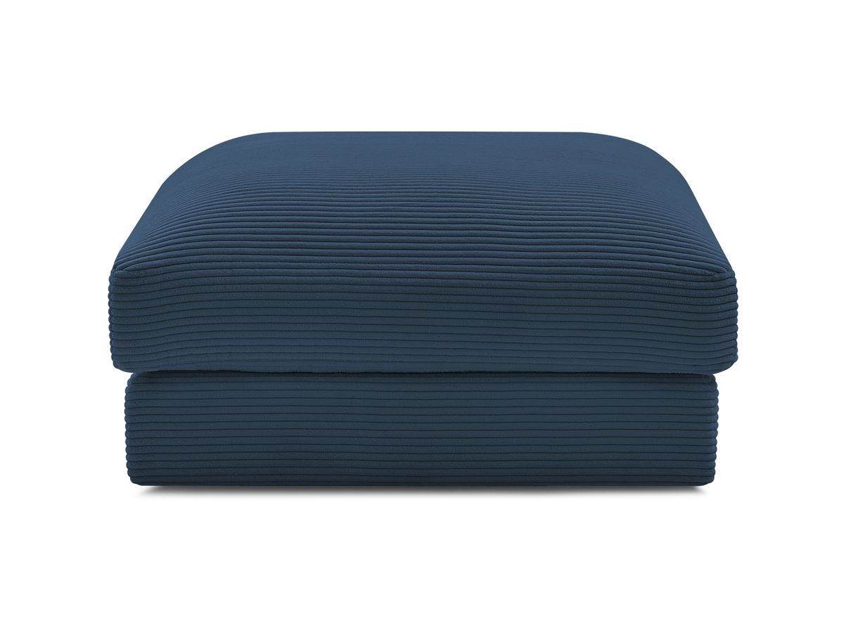 Bobochic Leonard Pouf Cordsamt Dunkelblau