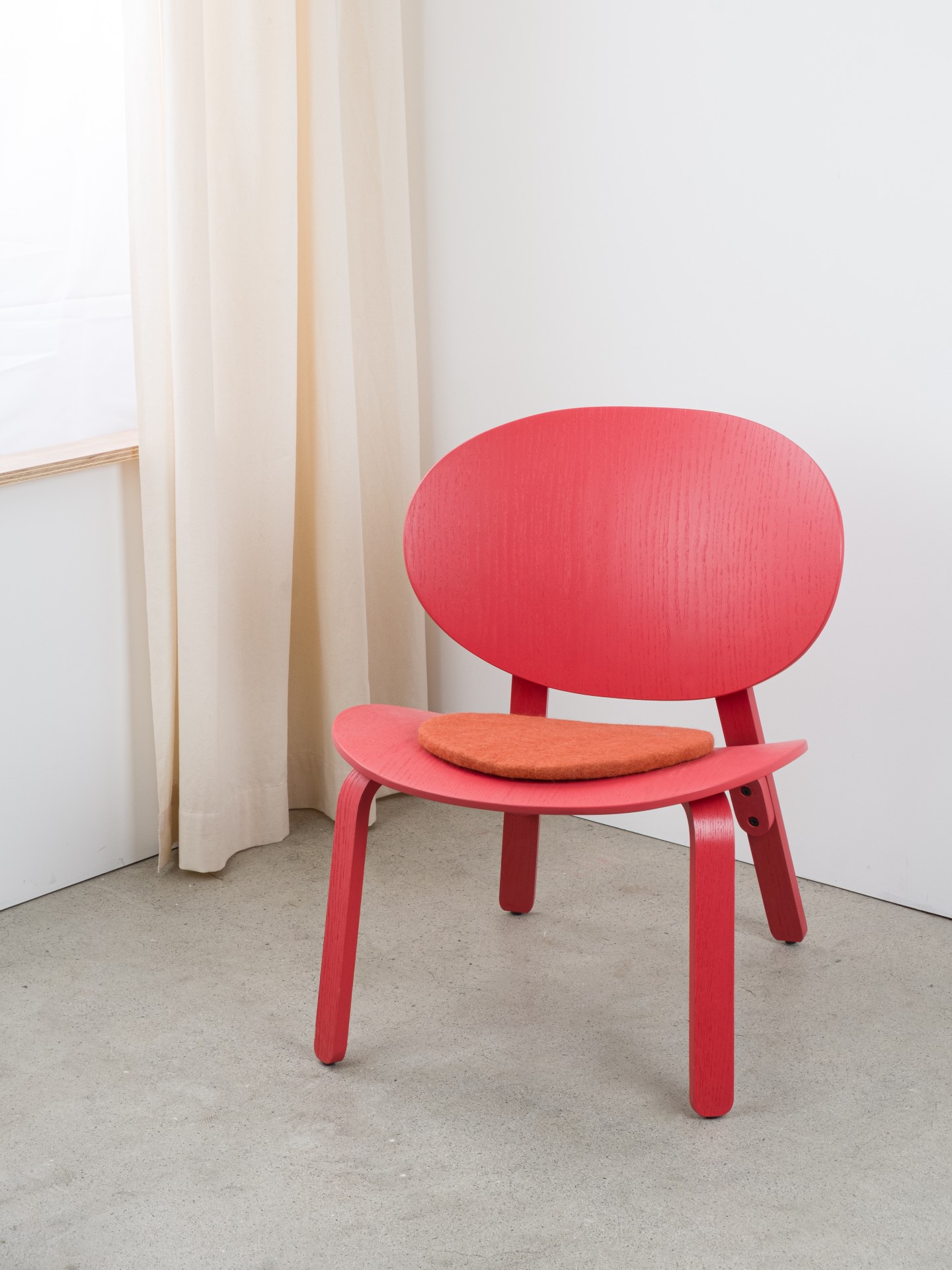 myfelt Lora - Flache Sitzauflage rund