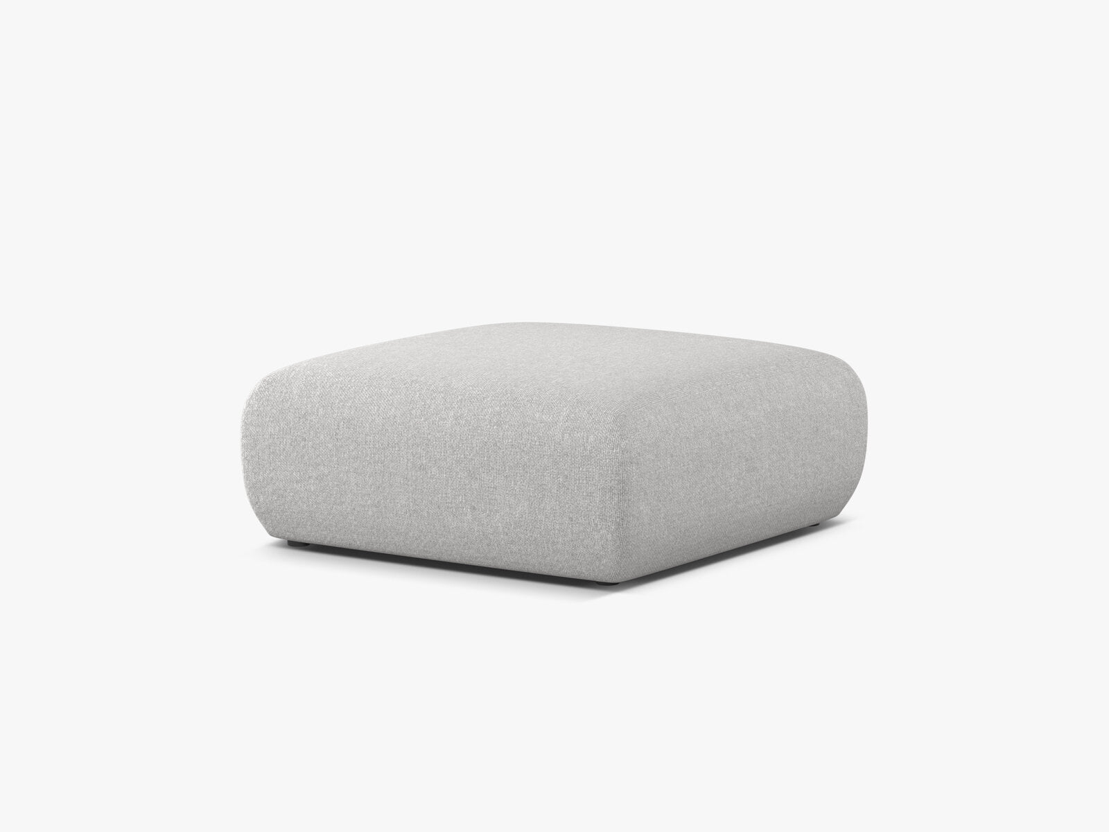 Micadoni Hocker Molino Large Chenille Eden Silber