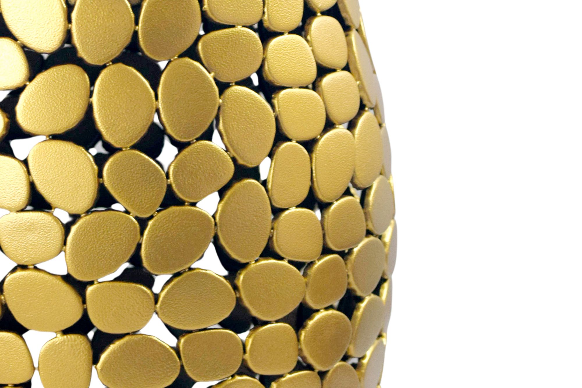 Beistelltisch Kaupanger Aluminium Gold Ø 40 cm