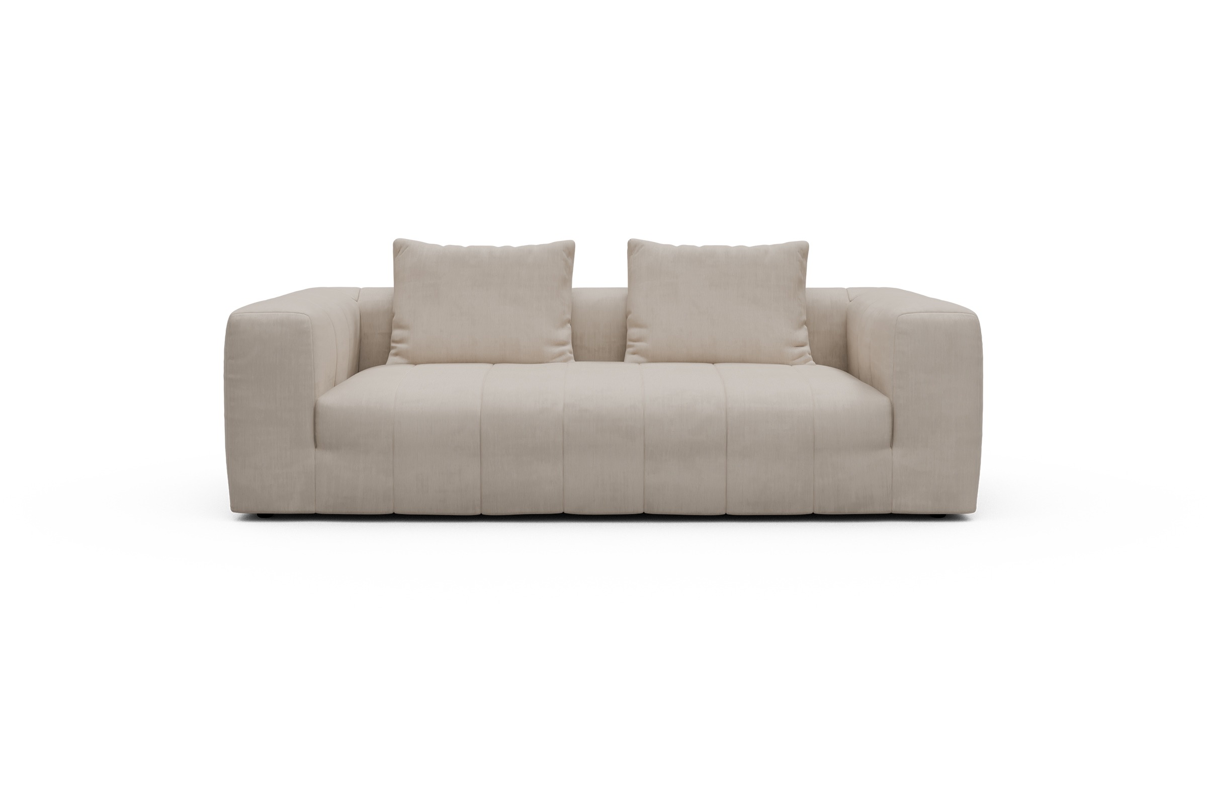 Hugo 3-Sitzer Cordufine-Off-White moebelfaktor