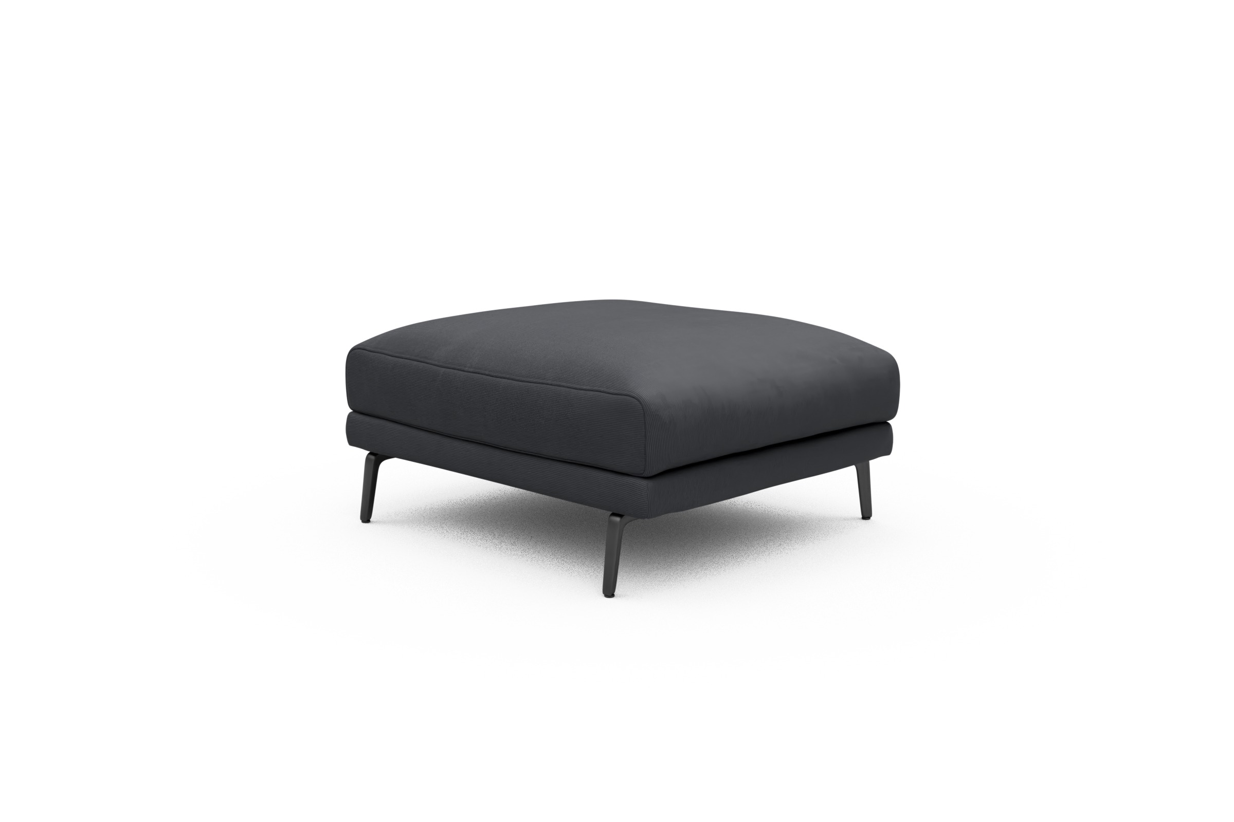 Sitzhocker Karl Cordufine-Slate-Grey