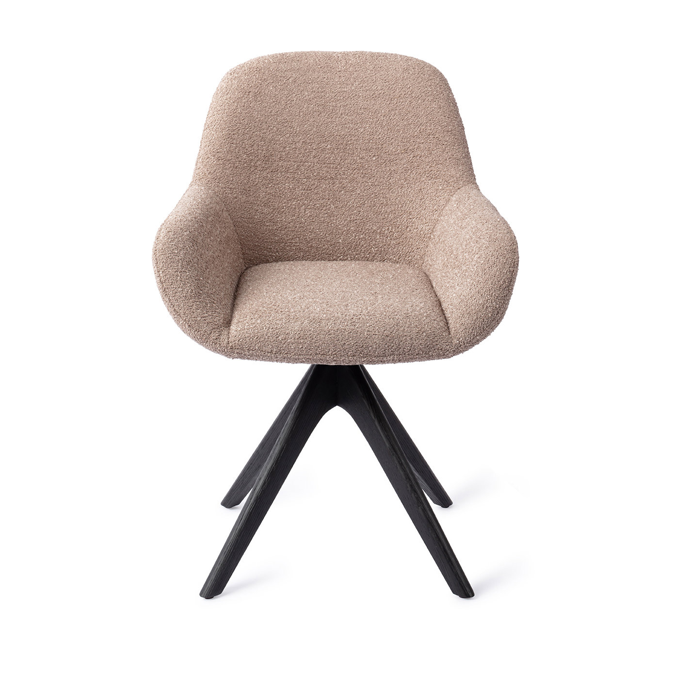 Jesper Home Esszimmerstuhl Kushi Stone Haze Revolve Eiche Schwarz