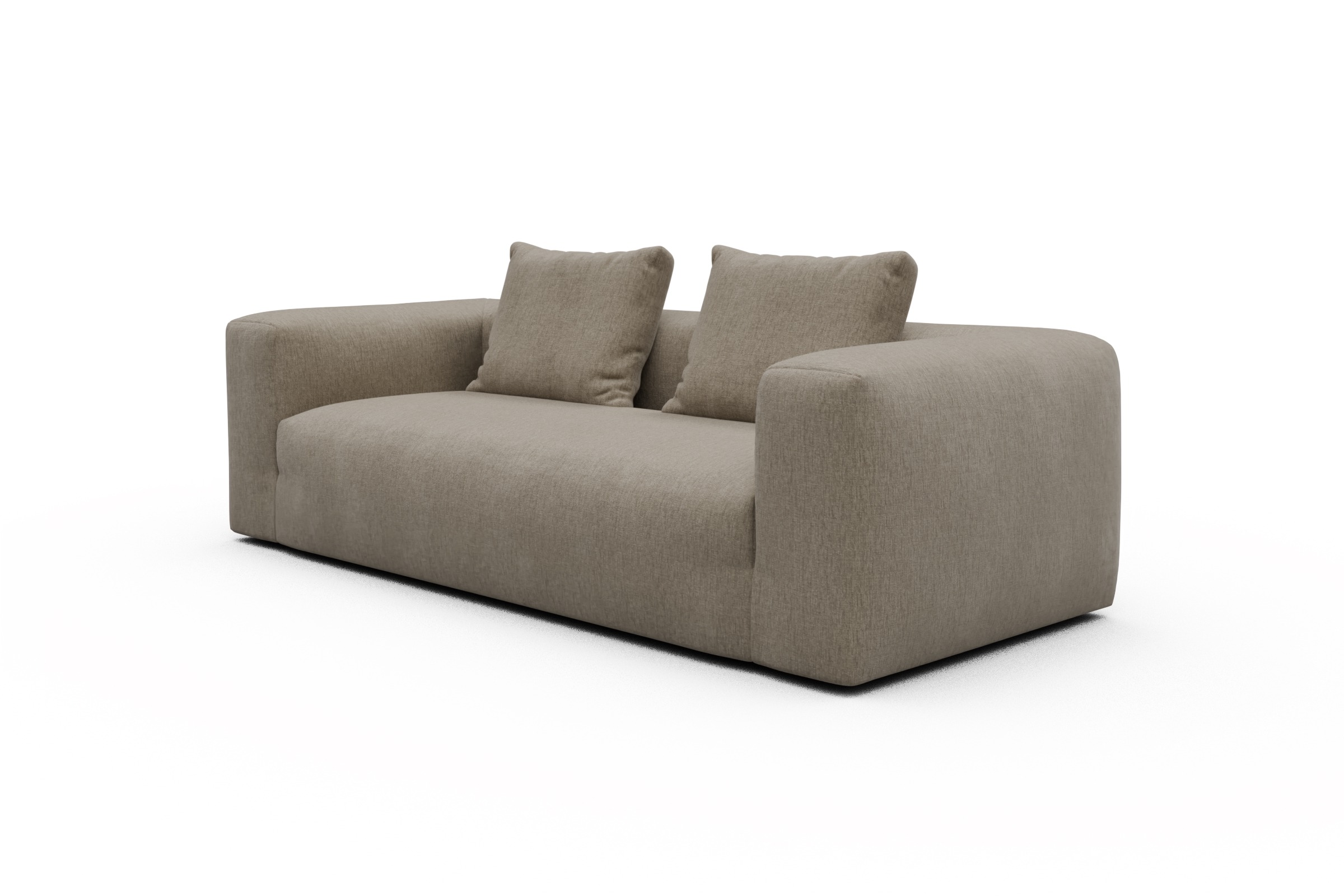 Sofa Fred 3-Sitzer Smooth-Beige
