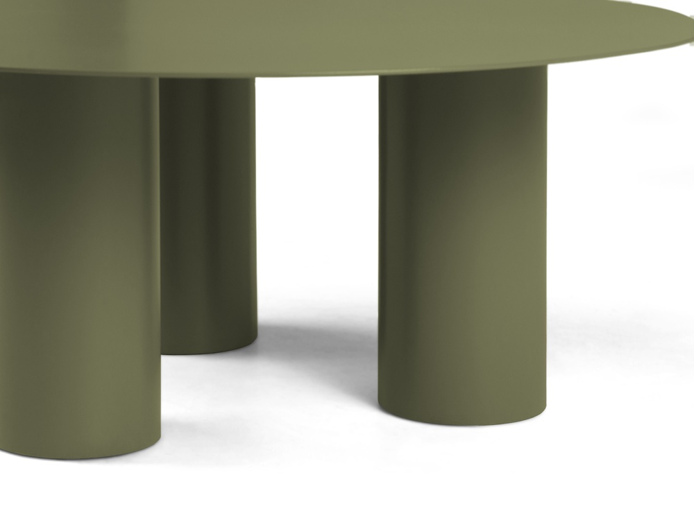 Cosmopolitan Design Couchtisch Iseo Moosgrün