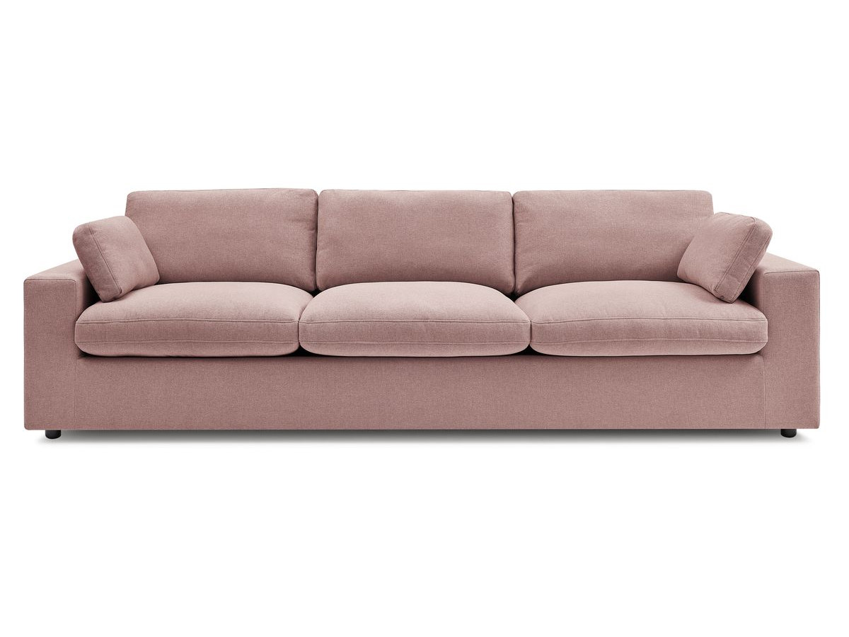 Bobochic Belair Sofa 4-Sitzer Stoff Rosa