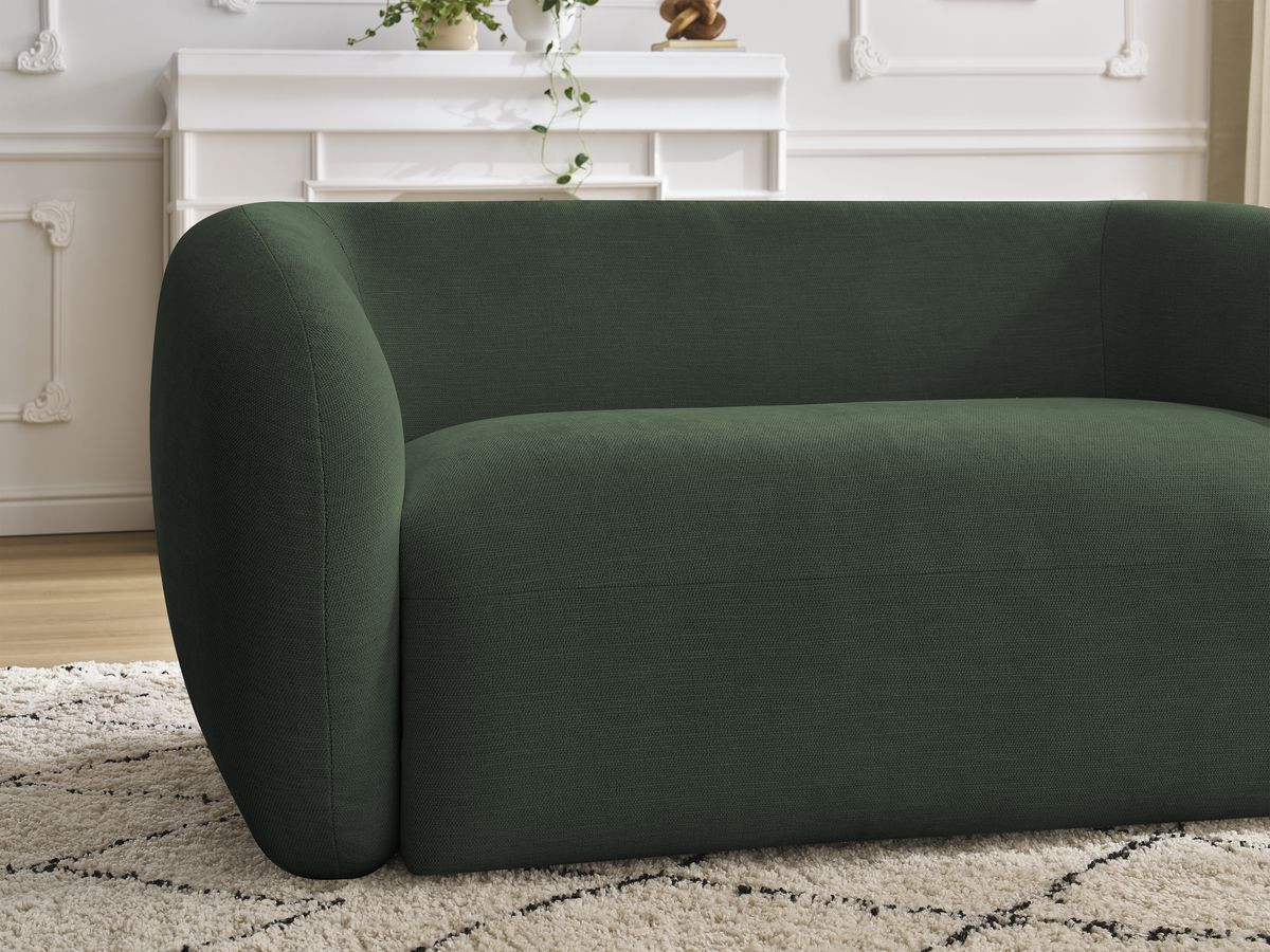 Bobochic Celine Sofa 2-Sitzer Stoff Grün