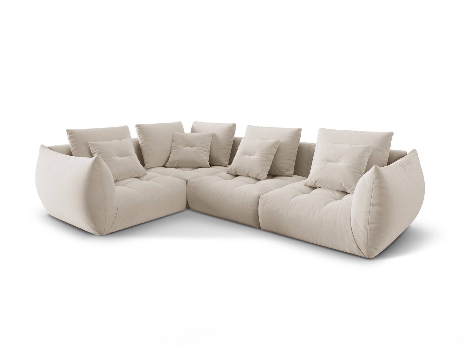 Micadoni Ecksofa Bloom 4-Sitzer